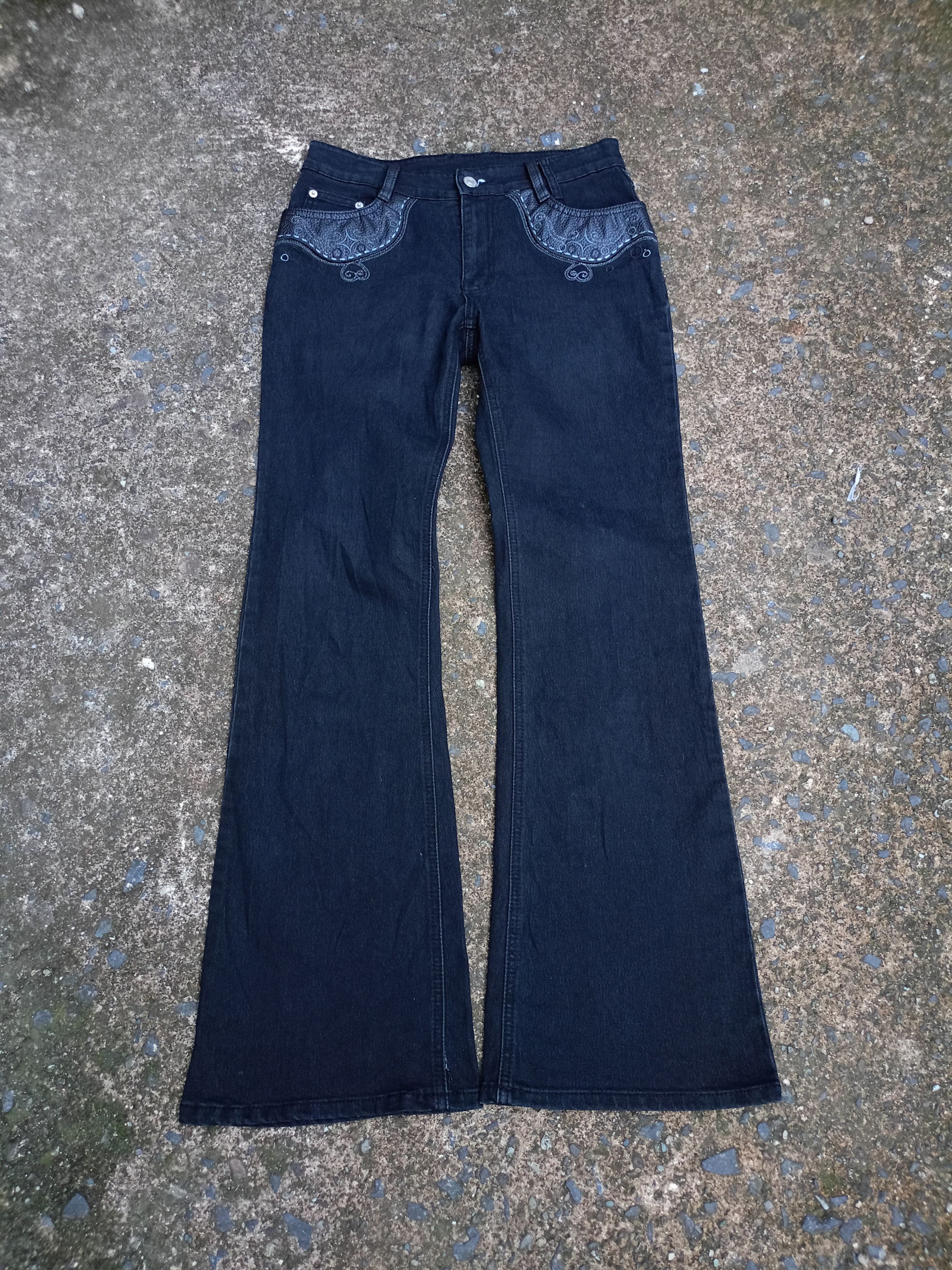 Japanese Brand SUN ROSE Flared Pants Size US 28 / EU 44 - 1 Thumbnail