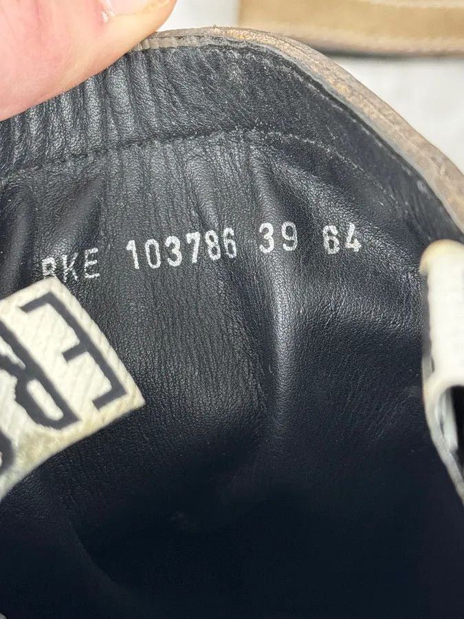 Dirk Bikkembergs 2000s Dirk Bikkembergs Eroded Grey Brown Leather Ankle Boots Size US 6 / EU 39 - 7 Thumbnail