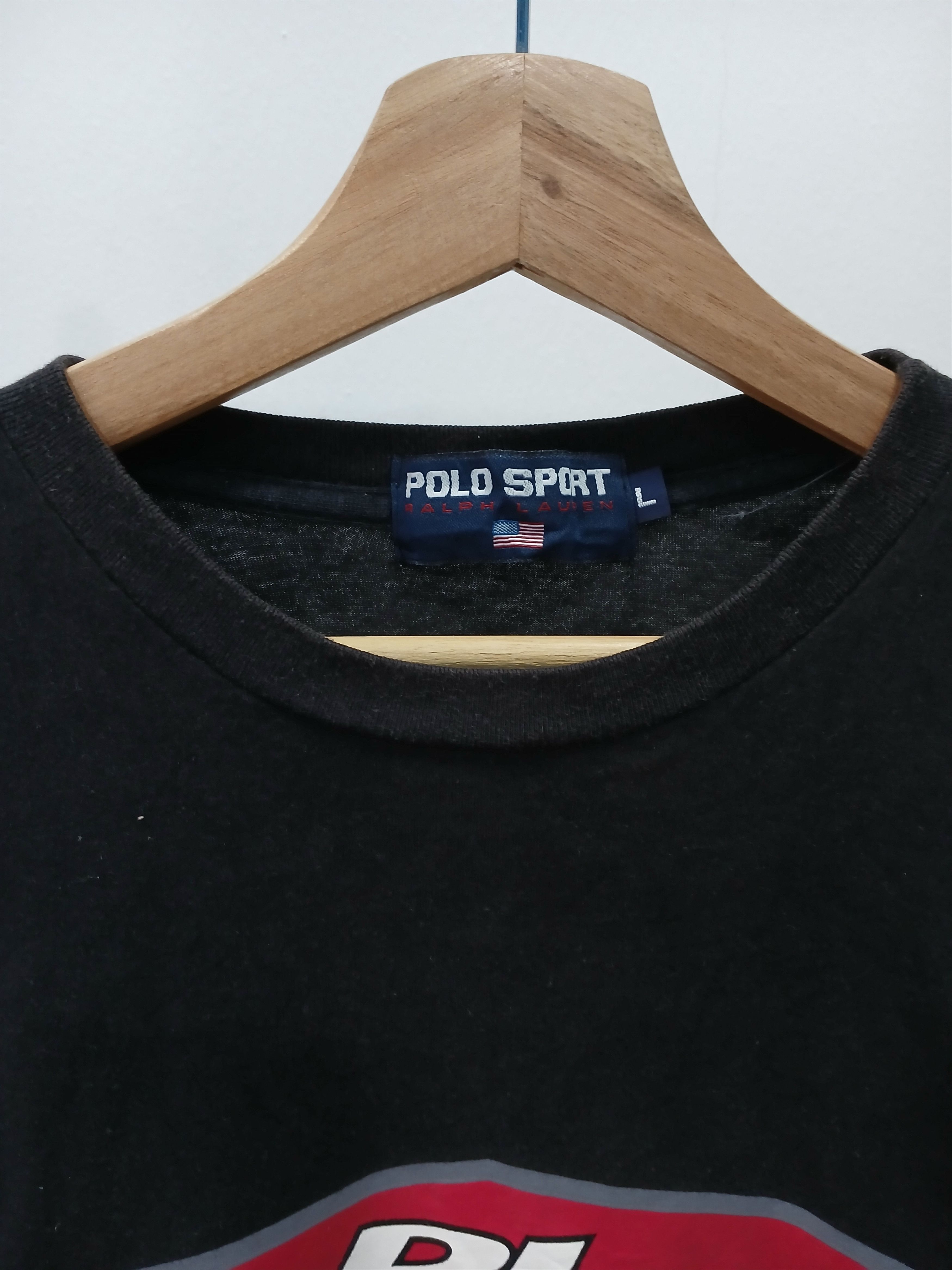 Polo Ralph Lauren Vintage Polo Ralph Lauren Polo Sport 1967 tee Size US L / EU 52-54 / 3 - 3 Thumbnail