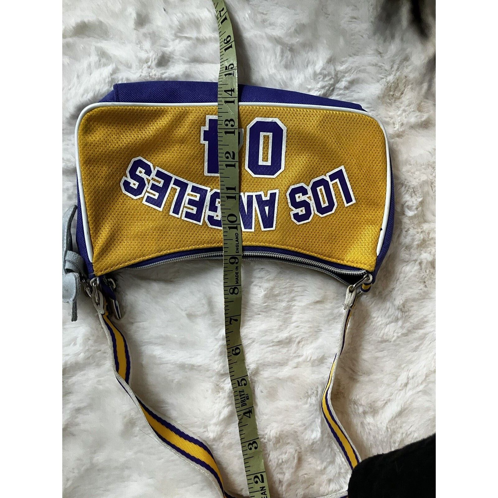 NBA Los Angeles Lakers Purse Casual game basketball LA y2k Size ONE SIZE - 13 Thumbnail