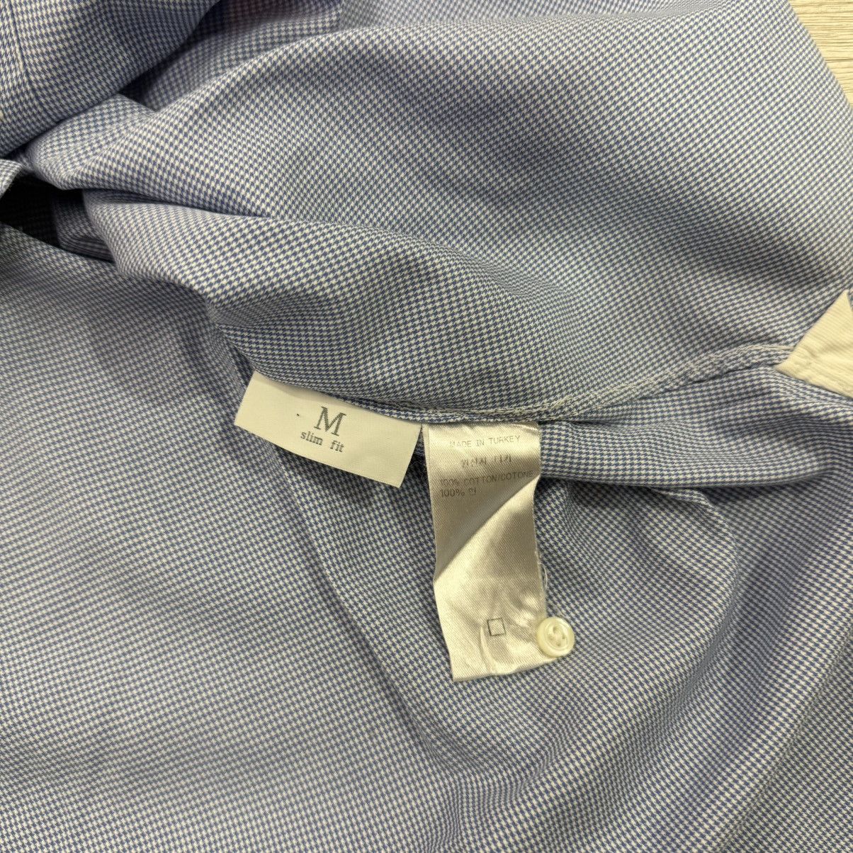 Ermenegildo Zegna Ermenegildo Zegna plaid blue long button shirt Size US M / EU 48-50 / 2 - 6 Thumbnail