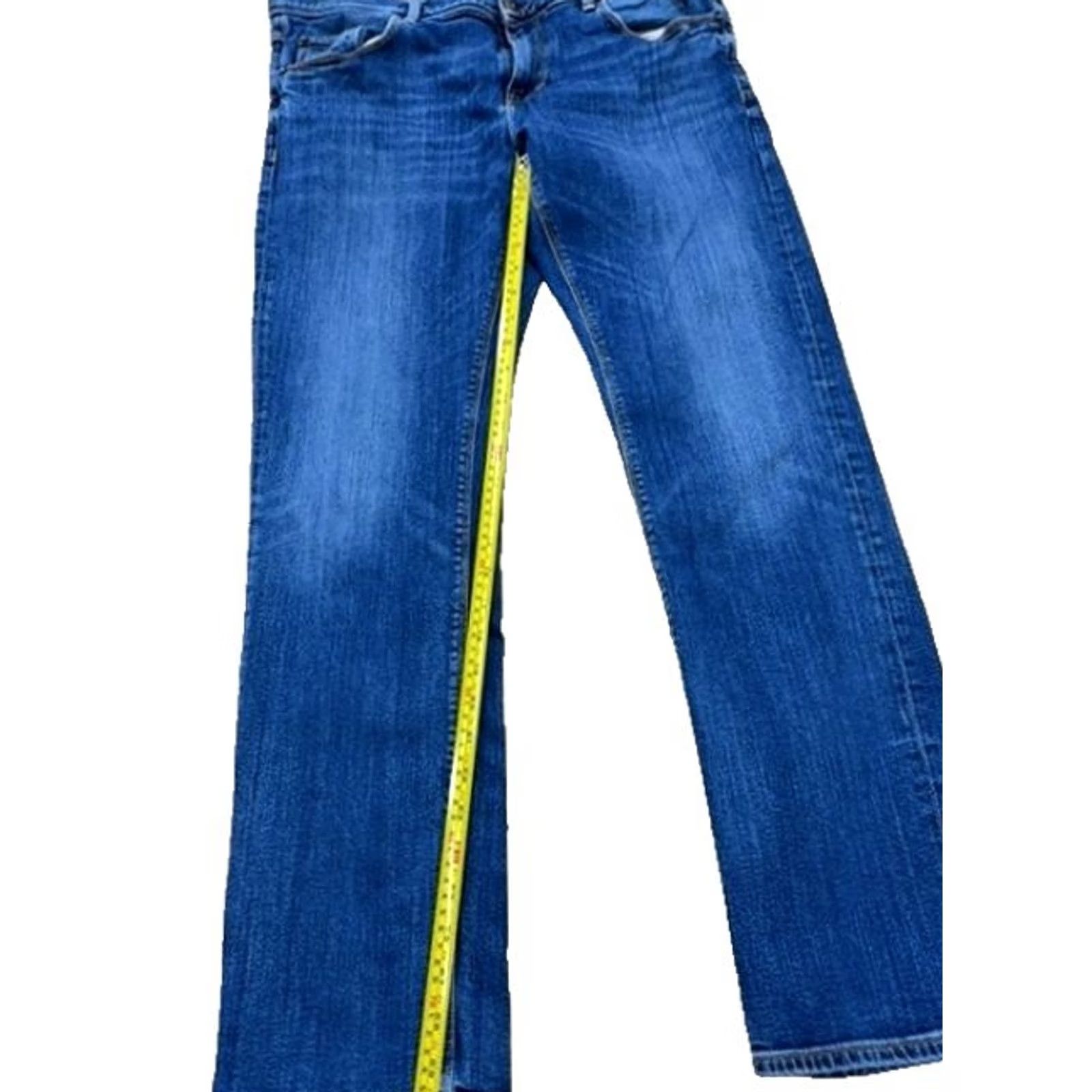 Tommy Hilfiger Tommy Hilfiger Denton Stretch Straight Jeans Men's 36x32 Blue Denim Size US 36 / EU 52 - 7 Thumbnail