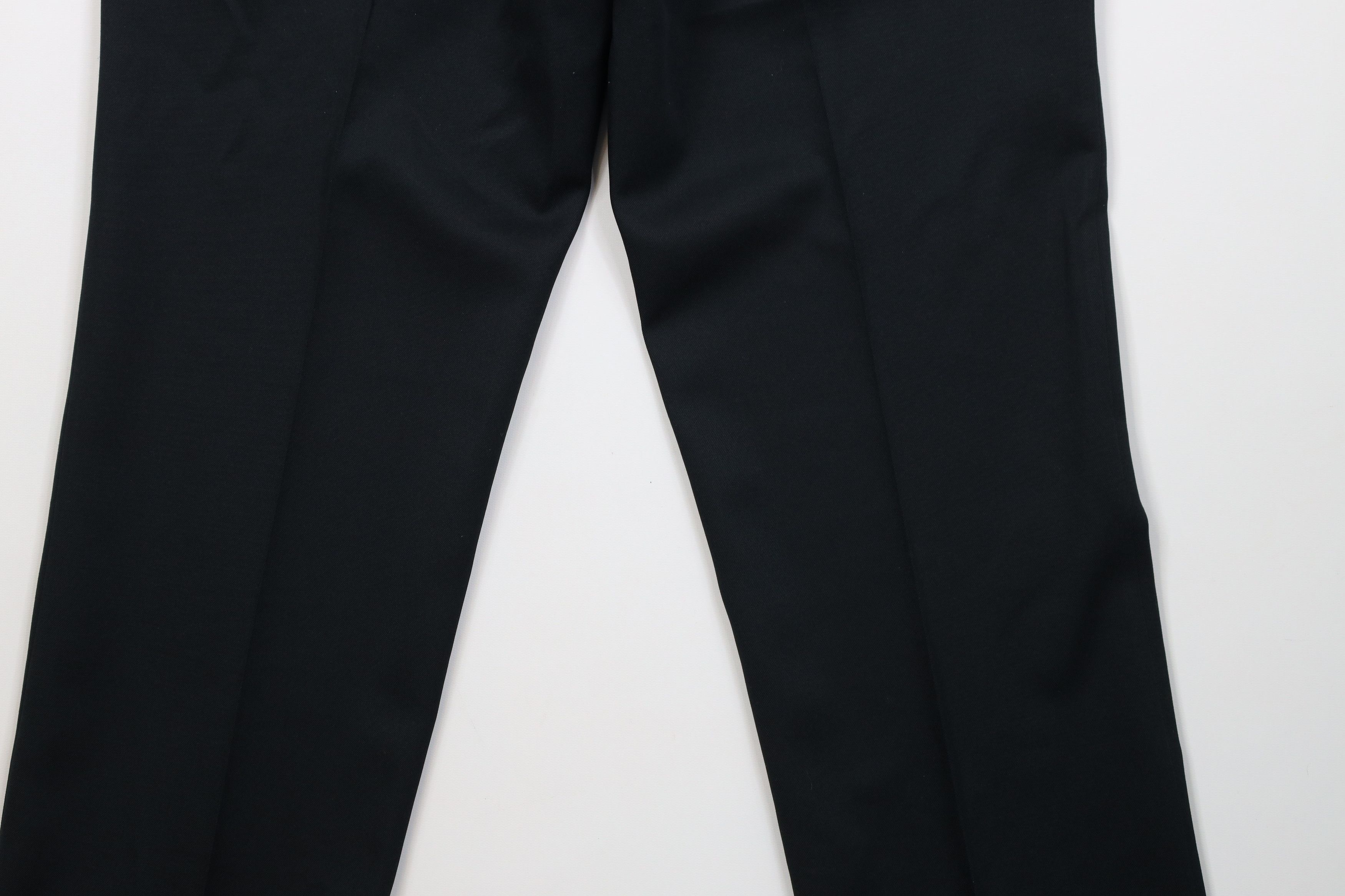 Vintage Vintage 70s Streetwear Flared Wide Leg Chino Pants Black USA Size US 36 / EU 52 - 12 Thumbnail