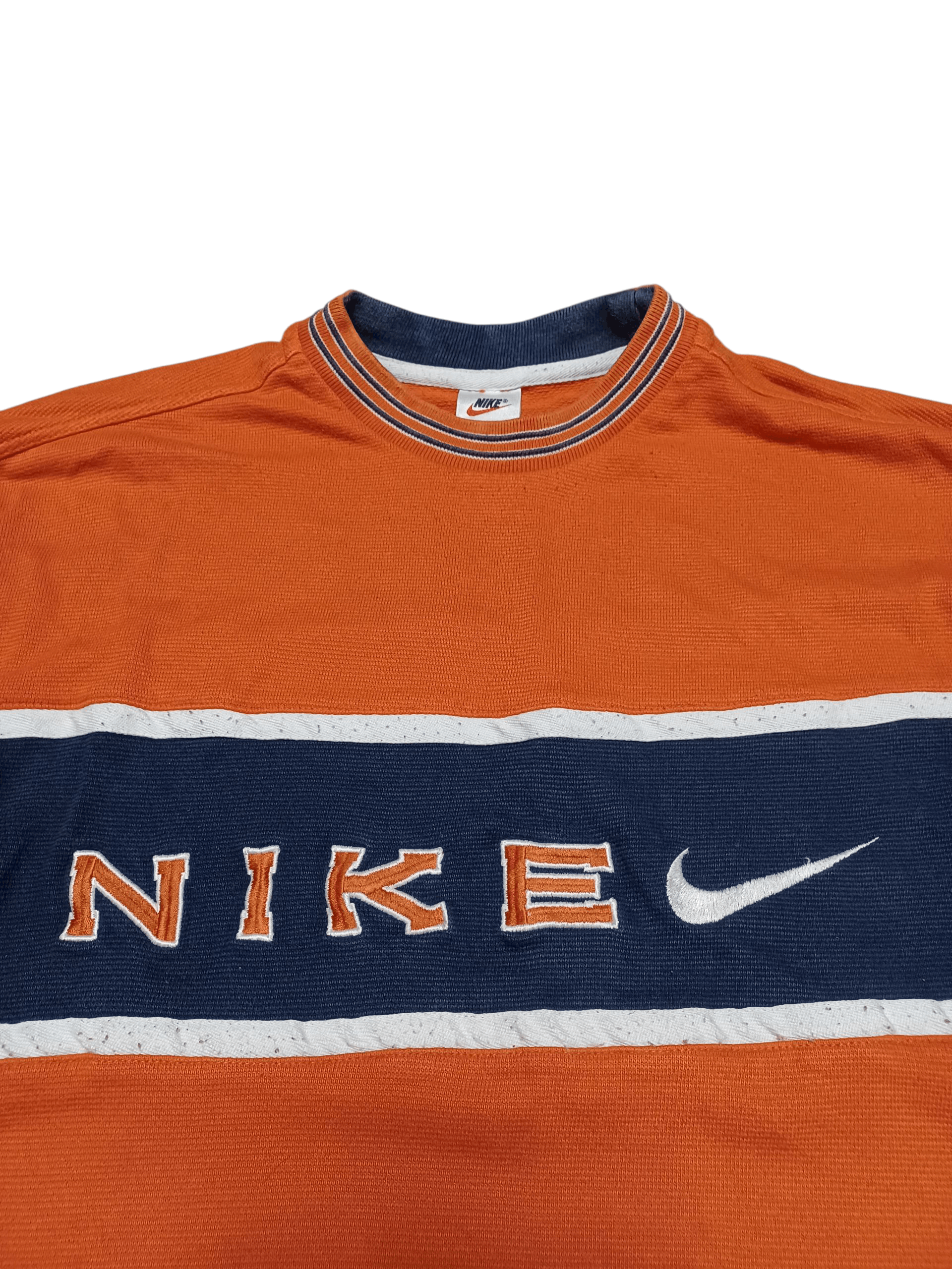 Nike NIKE VINTAGE 90S BIG BOXY LOGO SWEATSHIRT Size US L / EU 52-54 / 3 - 2 Thumbnail