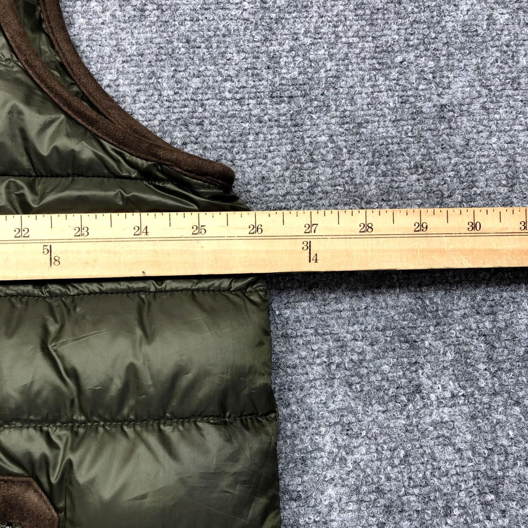 Vintage Drake Vest Mens XL Green Quilted Puffer Full Zip Lined Outdoor Hiking Hunting Size US XL / EU 56 / 4 - 3 Thumbnail