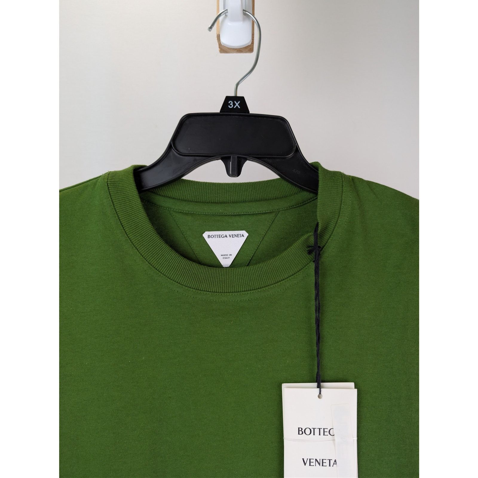 Bottega Veneta o1rshd1 Sunrise Light Cotton T-Shirt in Jalapeno Size US M / EU 48-50 / 2 - 7 Thumbnail