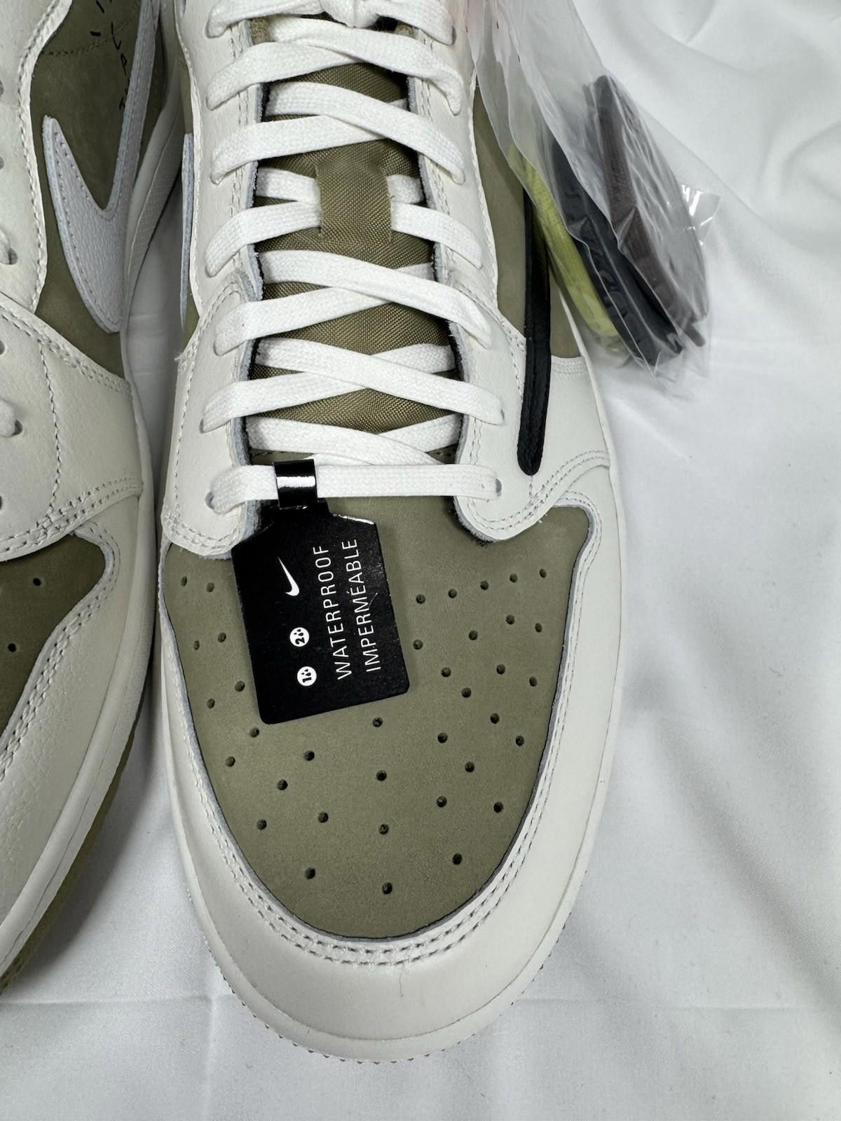 Nike Nike Air Jordan 1 Low Golf x Travis Scott Olive FZ3124 Size US 15 / EU 48 - 6 Thumbnail
