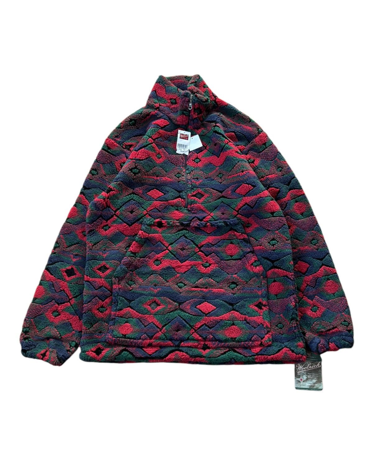 Woolrich Woolen Mills Vintage 1990s Woolrich Aztec Navajo Blanket Jacket Size US M / EU 48-50 / 2 - 15 Thumbnail