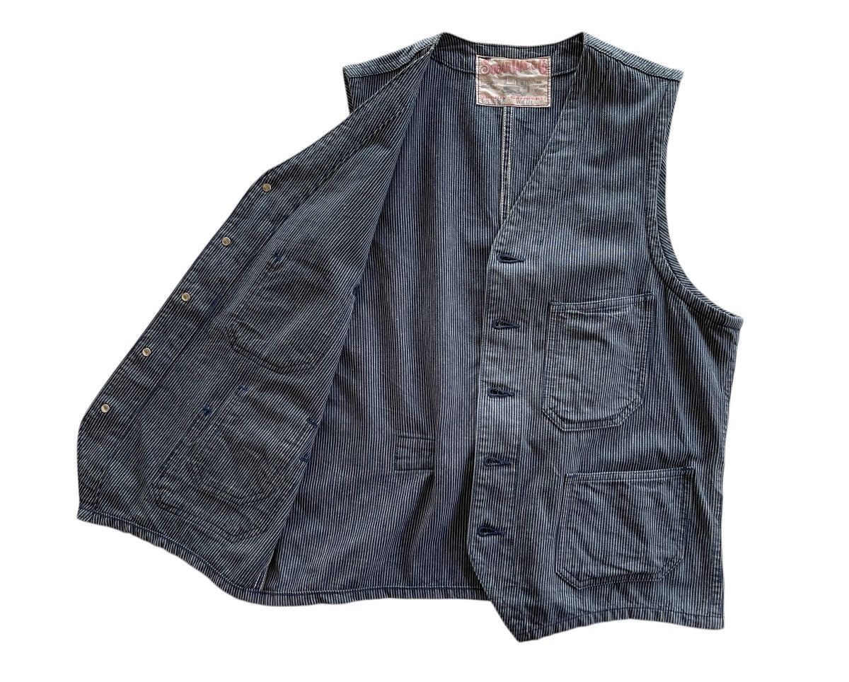 Sugar Cane Sugar Cane SC13528 Toyo Enterprise Narrow Stripe Vest Size US M / EU 48-50 / 2 - 3 Thumbnail