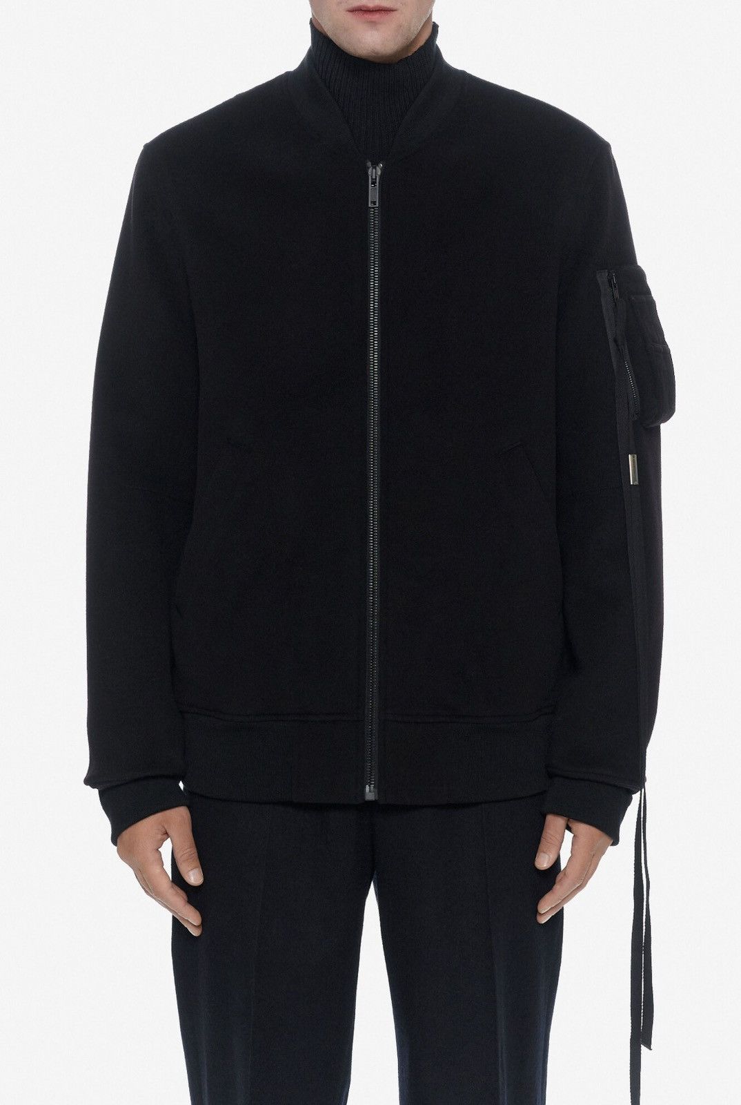 Ann Demeulemeester Last Ann Demeulemeester Dries Wool Bomber Jacket Size US L / EU 52-54 / 3 - 1 Thumbnail