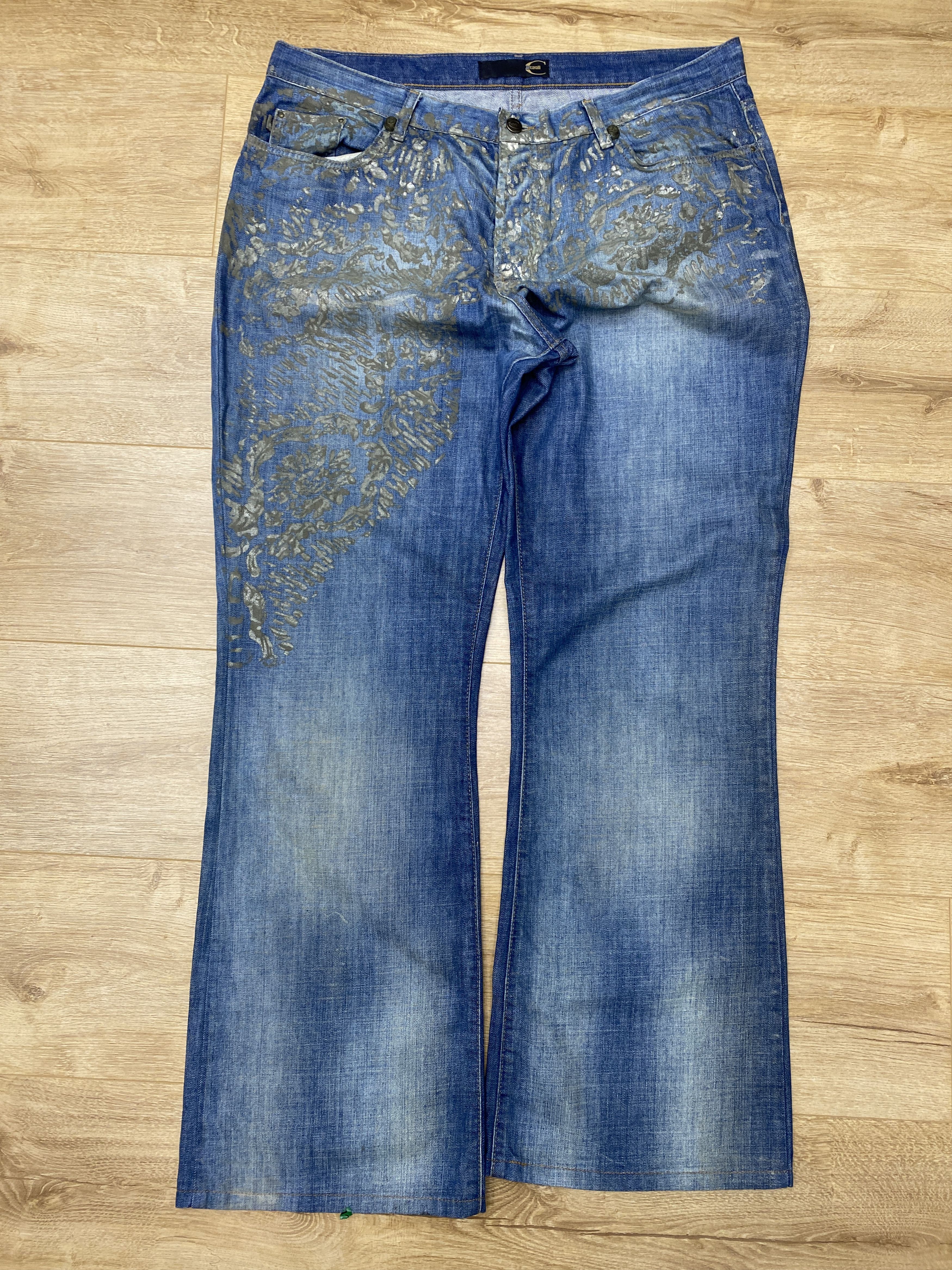 Roberto Cavalli 90s Roberto Cavalli Just Rare y2k Rubber Trousers Size 40 54 Size US 38 / EU 54 - 1 Preview