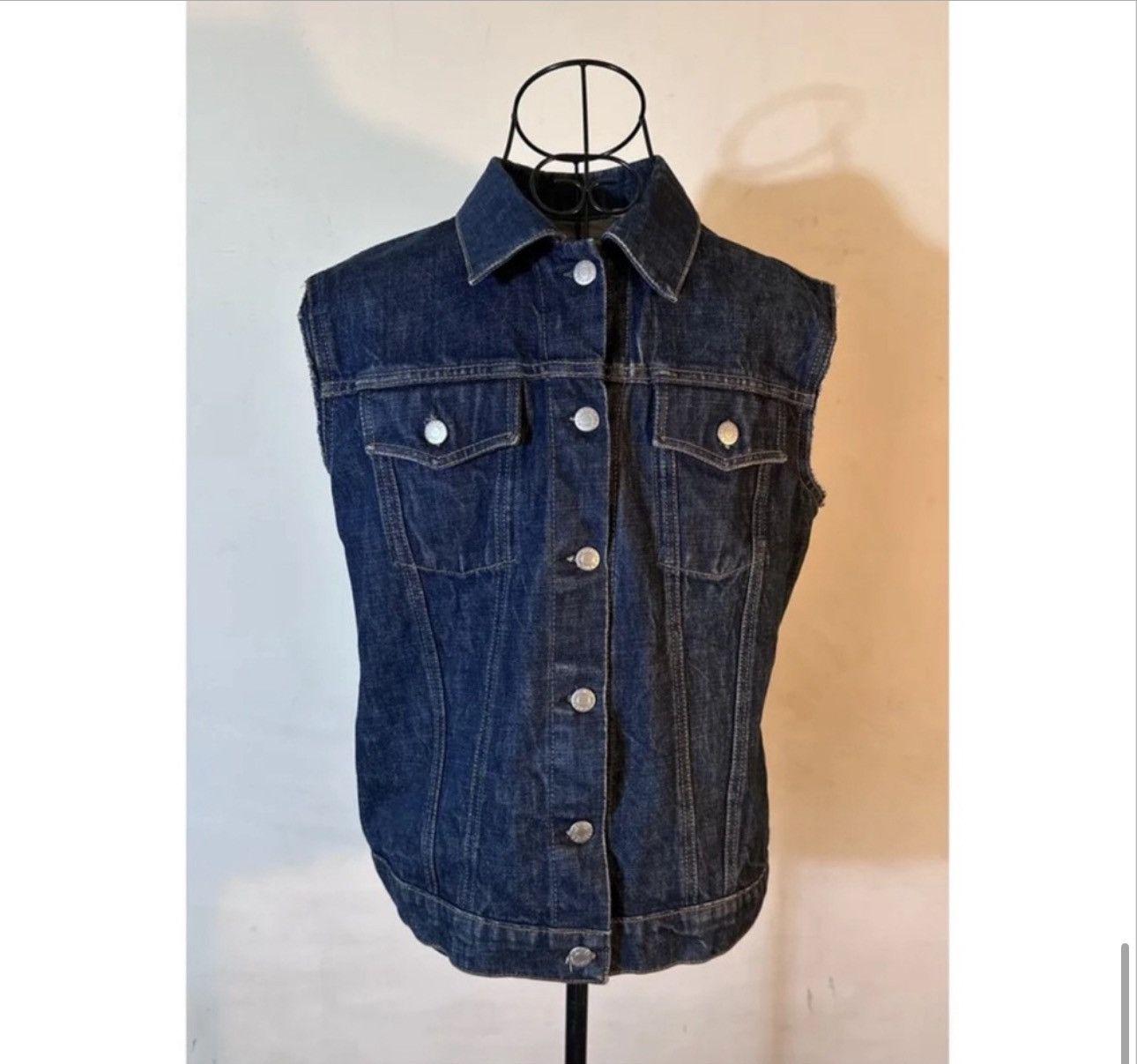 Helmut Lang Helmut Lang vintage denim vest from FW ‘99 Size M / US 6-8 / IT 42-44 - 5 Thumbnail