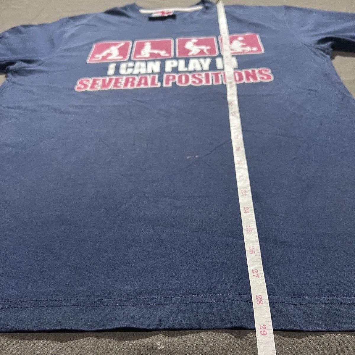 Vintage Vintage Y2K I can play in several positions sex porn Tee Size US XL / EU 56 / 4 - 7 Thumbnail