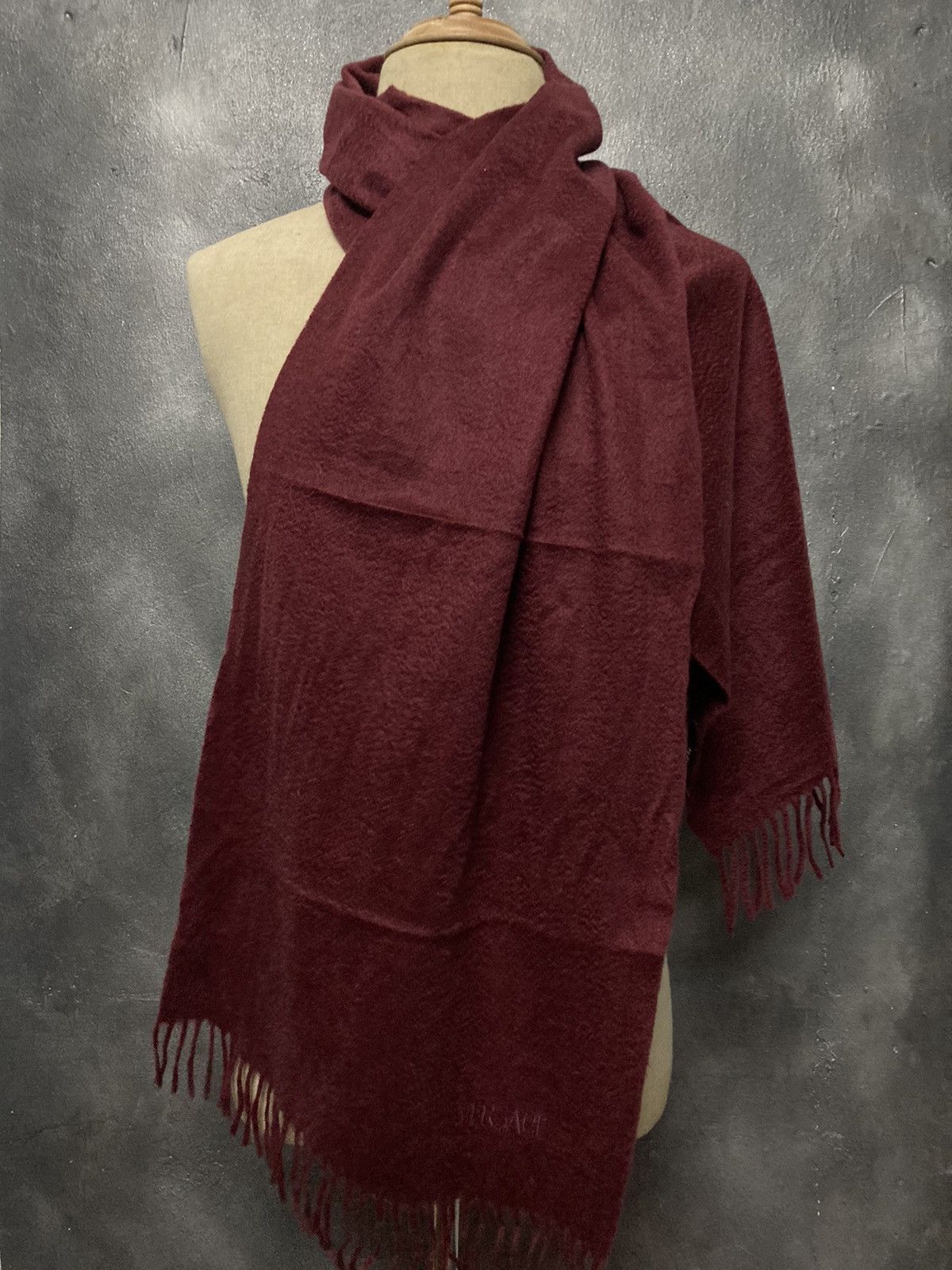 Versace Cashmere Muffler Scarf