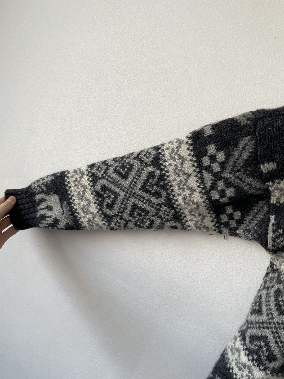 Eddie Bauer Vintage 1992 Eddie Bauer Moose Turtleneck Knit Sweater Size US L / EU 52-54 / 3 - 5 Thumbnail