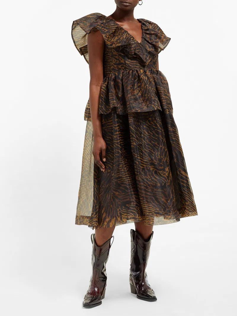 Ganni Ganni Dress Size XS / US 0-2 / IT 36-38 - 1 Thumbnail