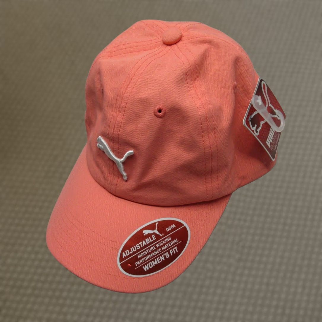 Puma PUMA Cap Womens One Size Pink Evercat Yates Adjustable OSFA Moisture Wicking NEW Size ONE SIZE - 1 Thumbnail