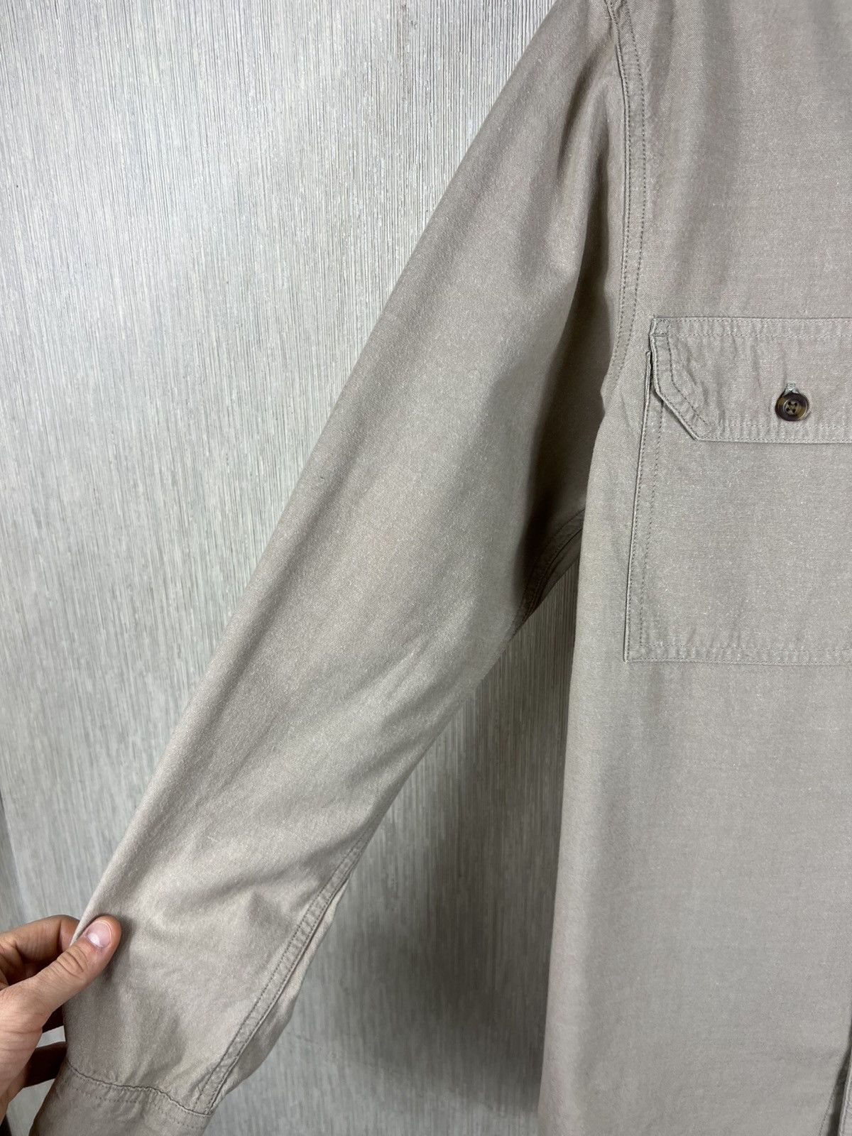 Carhartt Vintage Carhartt fort solid long sleeve shirt pocket work Size US S / EU 44-46 / 1 - 10 Thumbnail