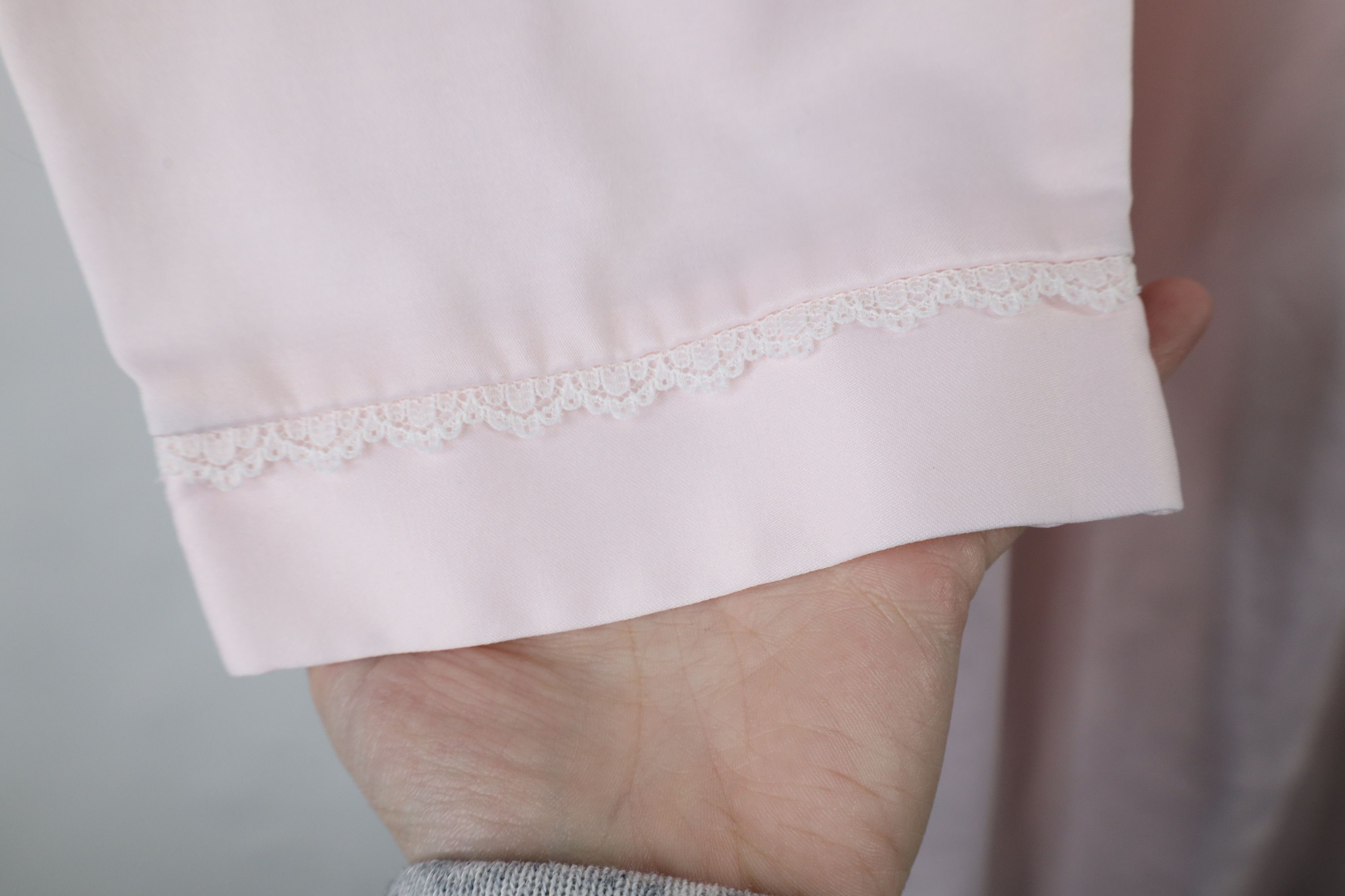 Vintage Vintage 90s Miss Elaine Ruffled Lace Night Gown Sleep Shirt Size M / US 6-8 / IT 42-44 - 8 Thumbnail