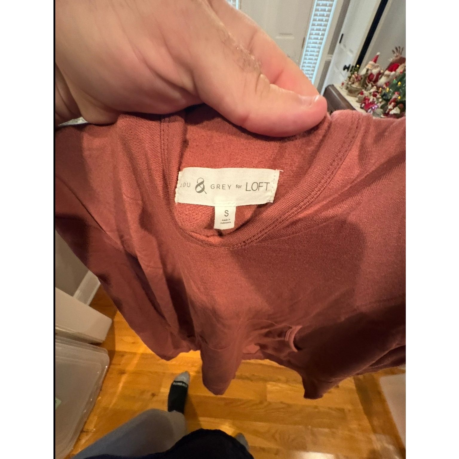 Lou & Grey Lou & Grey for LOFT Dusty Rose Tunic Small Long Sleeve Size S / US 4 / IT 40 - 3 Thumbnail