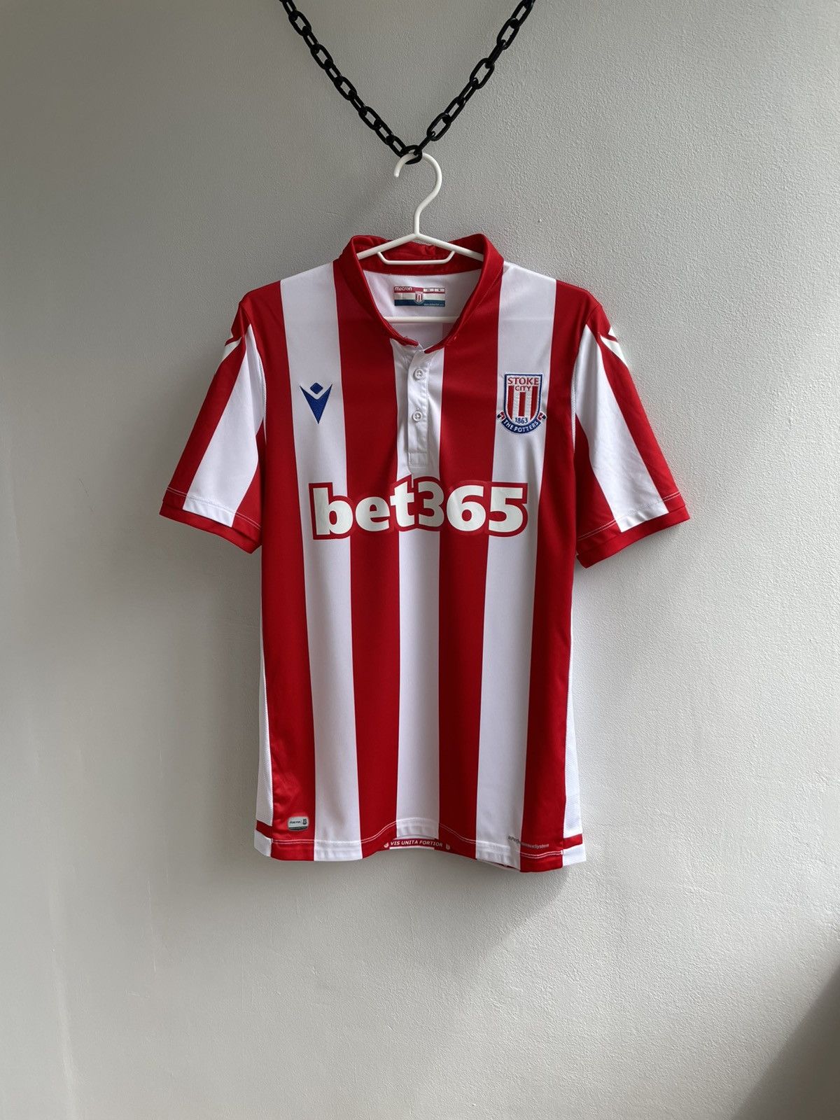 Vintage Stoke City 2018 2019 Football Soccer Jersey Shirt Home Size US M / EU 48-50 / 2 - 1 Thumbnail