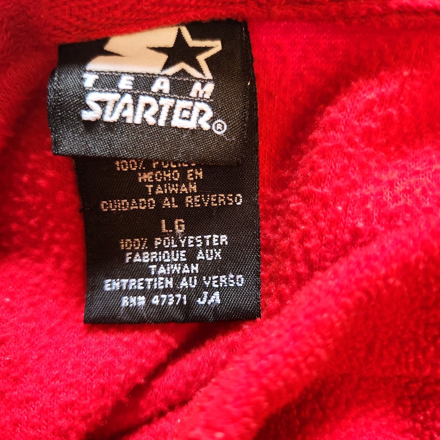 Starter VINTAGE Starter Team Ohio State Sweatshirt Mens XL Red Fleece Pullover VTG Size US XL / EU 56 / 4 - 5 Thumbnail