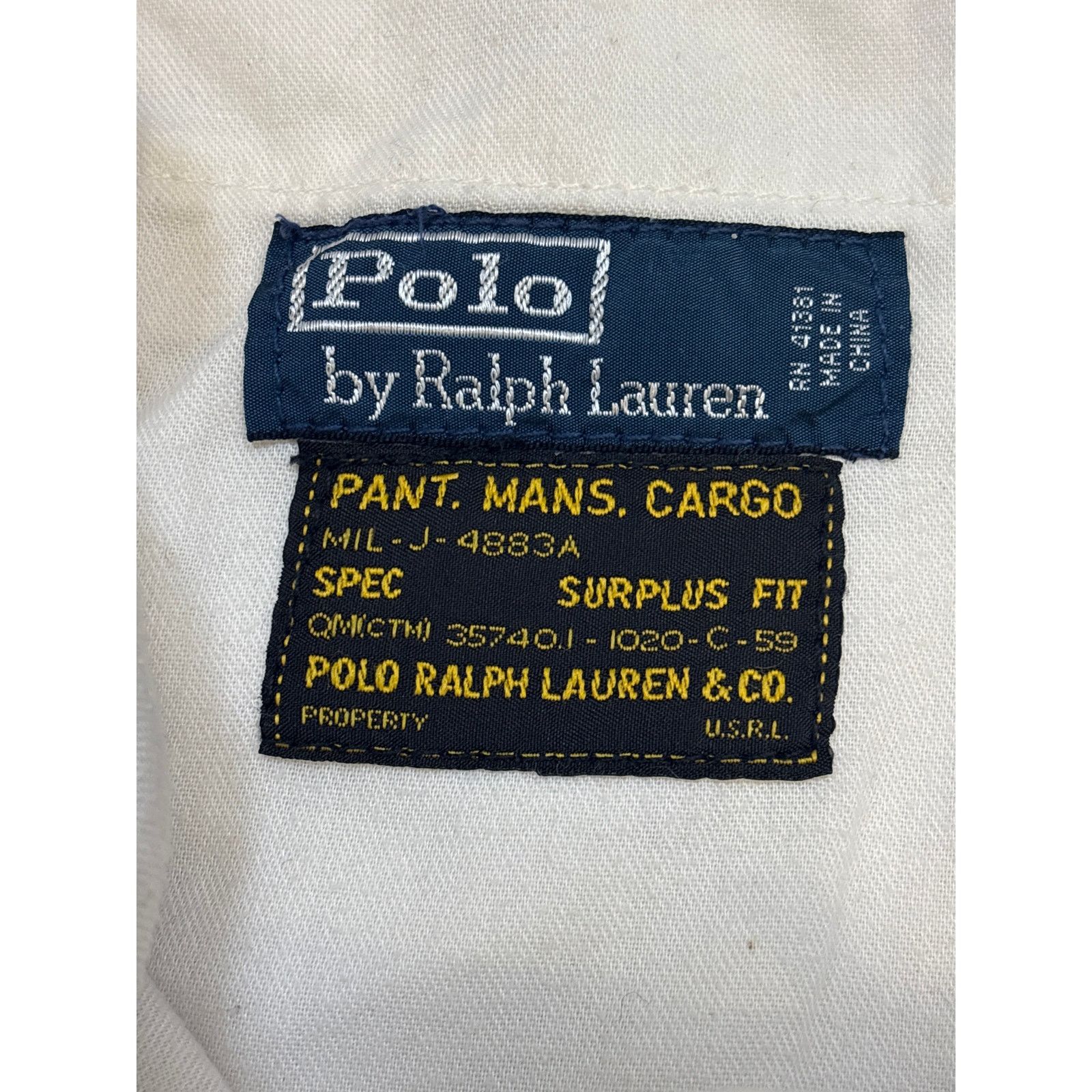 Polo Ralph Lauren Polo Ralph Lauren RL 67 sz 38 Cargo Shorts Military surplus Size US 38 / EU 54 - 1 Thumbnail