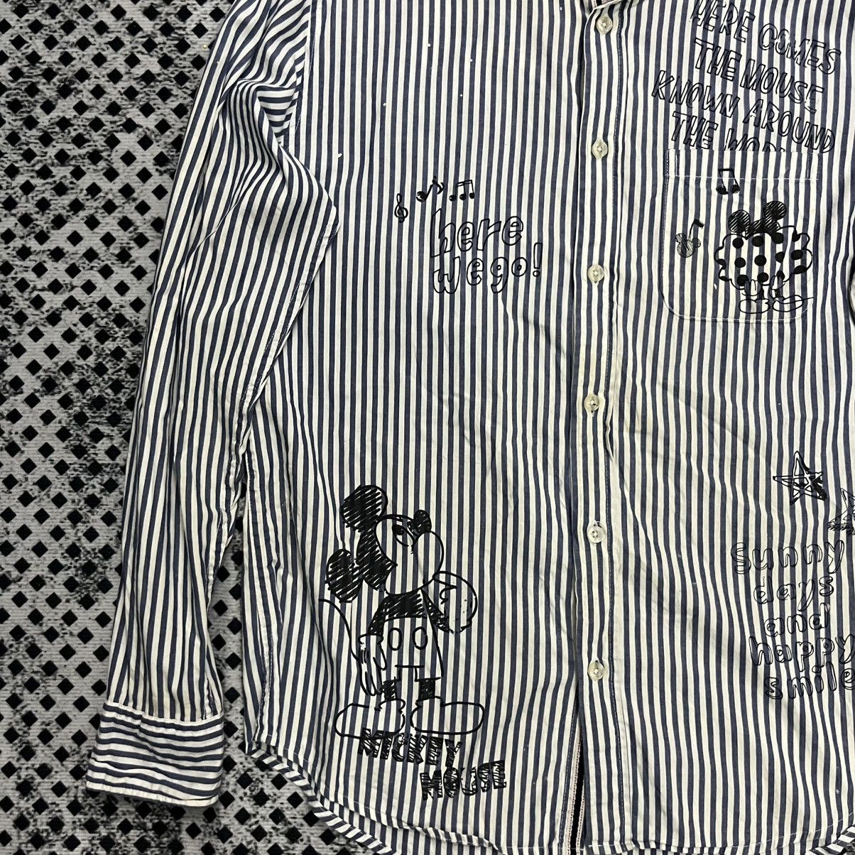 Disney 💥Disney Japan Mickey Mouse Stencils Printed Punk Selvedge Size US M / EU 48-50 / 2 - 4 Thumbnail