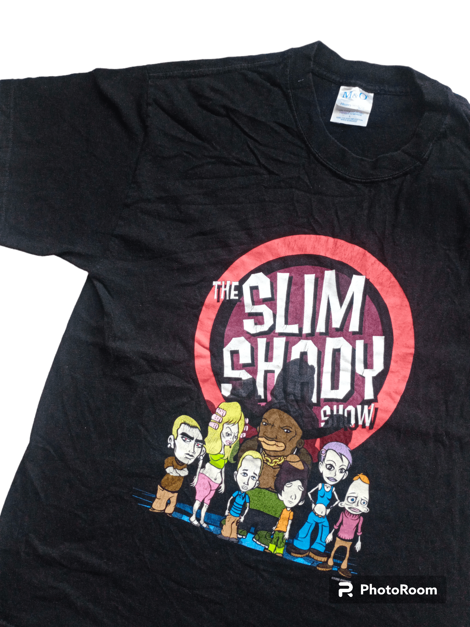 Vintage Eminem The Slim Shady Show Shirt Tee 2000 Y2K