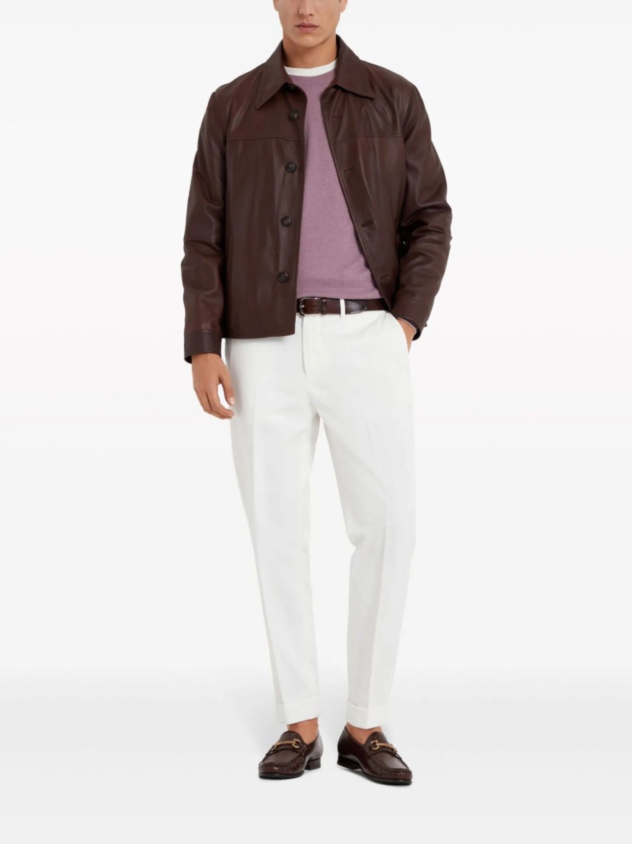Brunello Cucinelli Dyed Pants in White Size US 32 / EU 48 - 3 Thumbnail