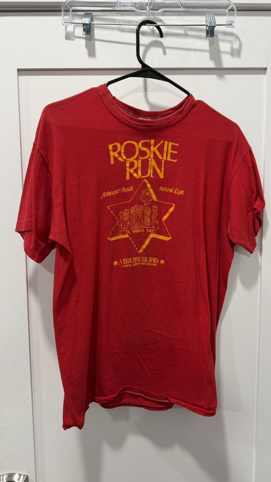 Vintage GOLDEN R SINGLE STICH RUSSEL ROSKIE RUN SHIRT Size US XL / EU 56 / 4 - 1 Thumbnail