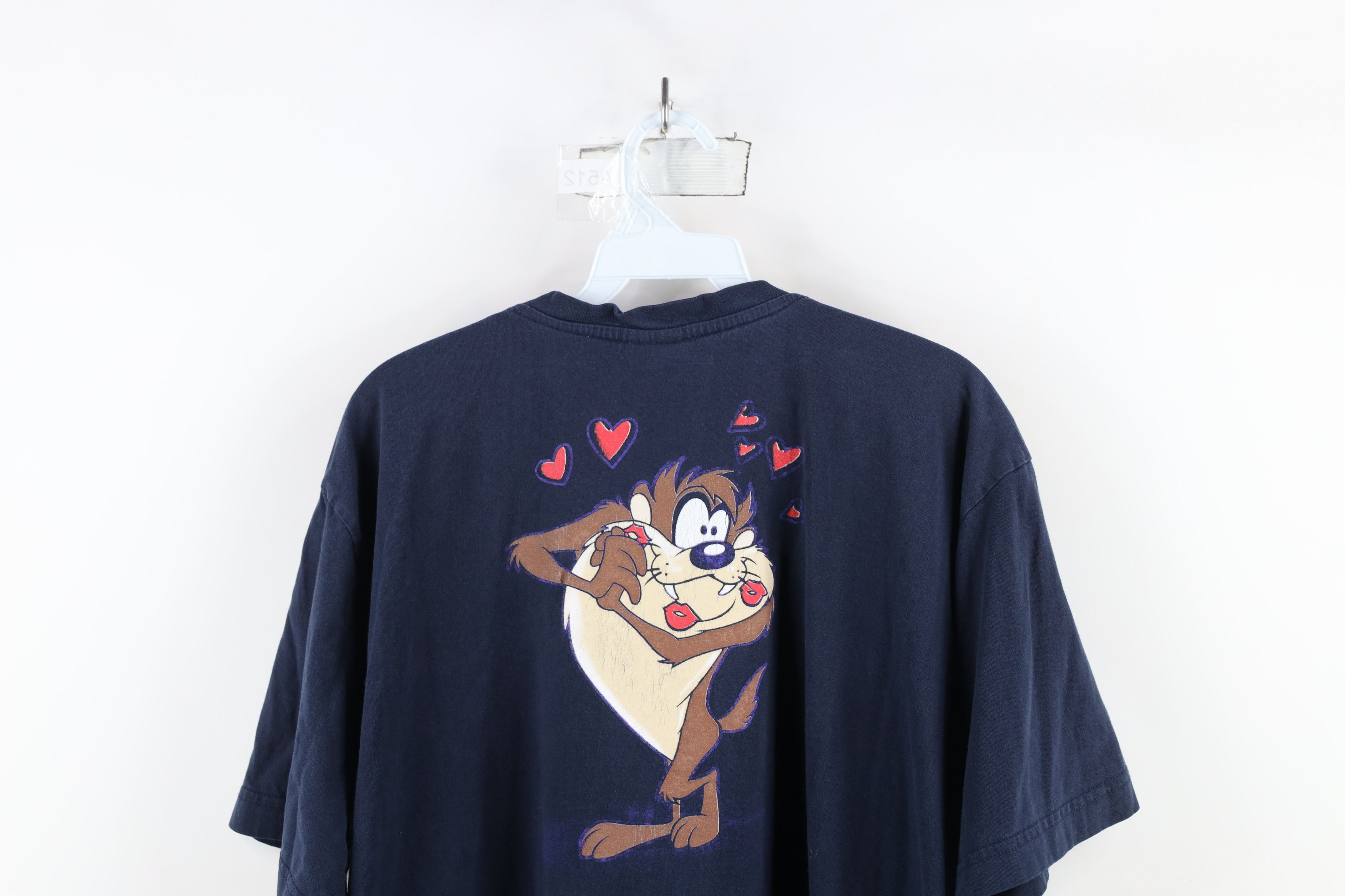 Vintage Vintage Y2K 2000 Looney Tunes Behave Taz She Devil T-Shirt Size XXL / US 16-18 / IT 52-54 - 12 Thumbnail