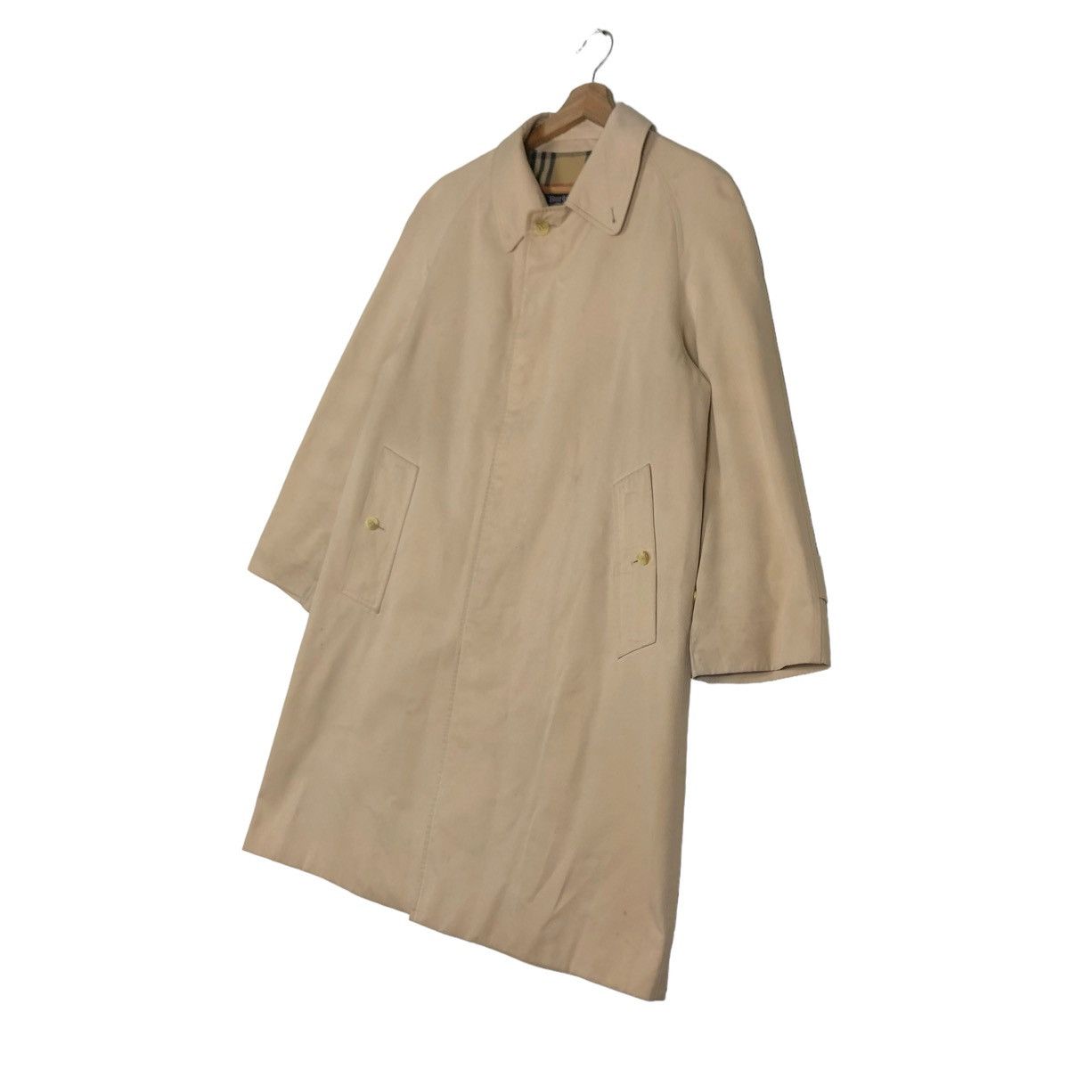 Burberry 🔥Vtg Long Jacket Burberrys Made in England Lane Crawford Ltd Size US M / EU 48-50 / 2 - 3 Thumbnail