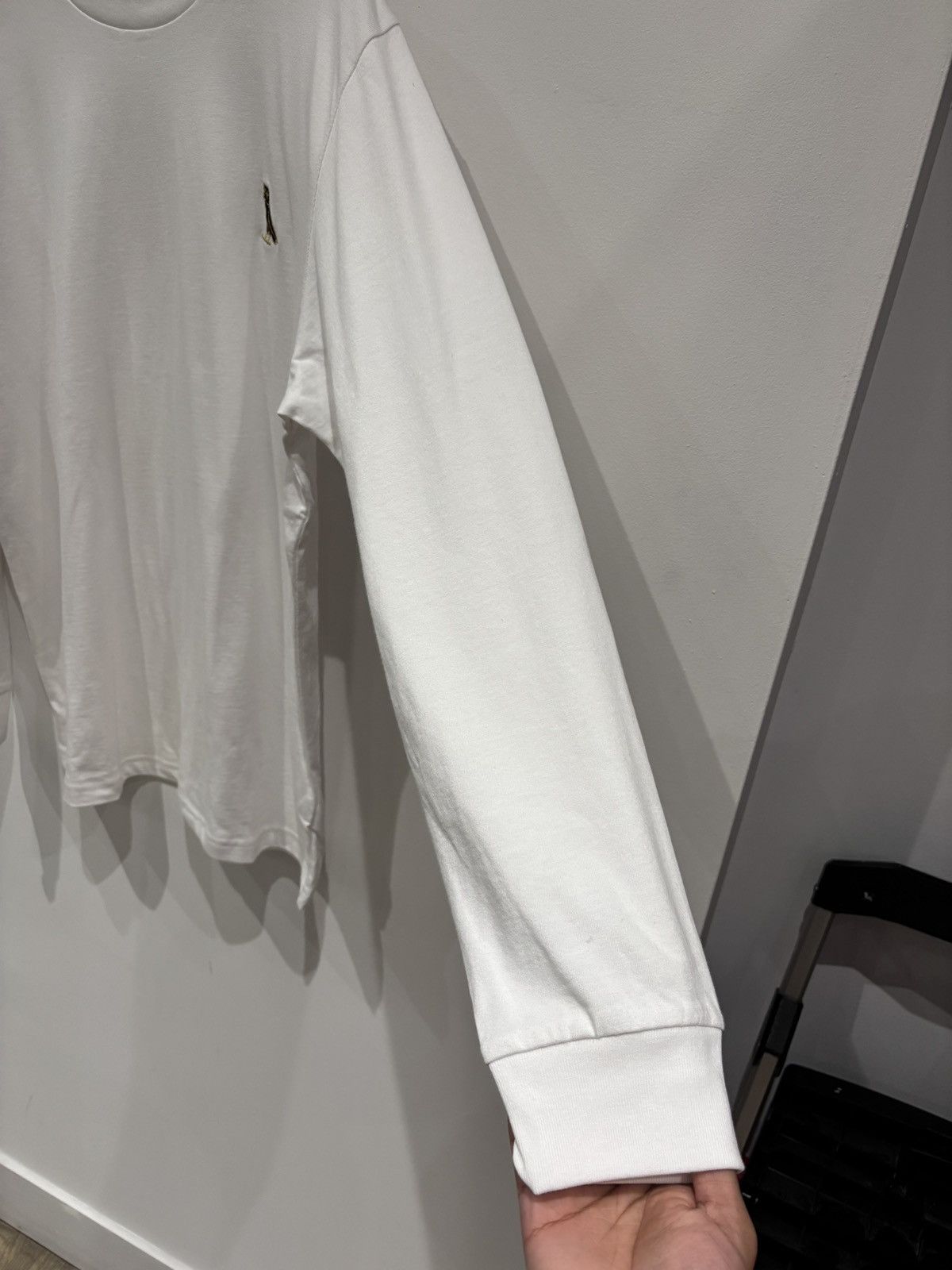 October's Very Own OVO Small Owl Classic Long Sleeve Tee White Size: XL Size US XL / EU 56 / 4 - 3 Thumbnail