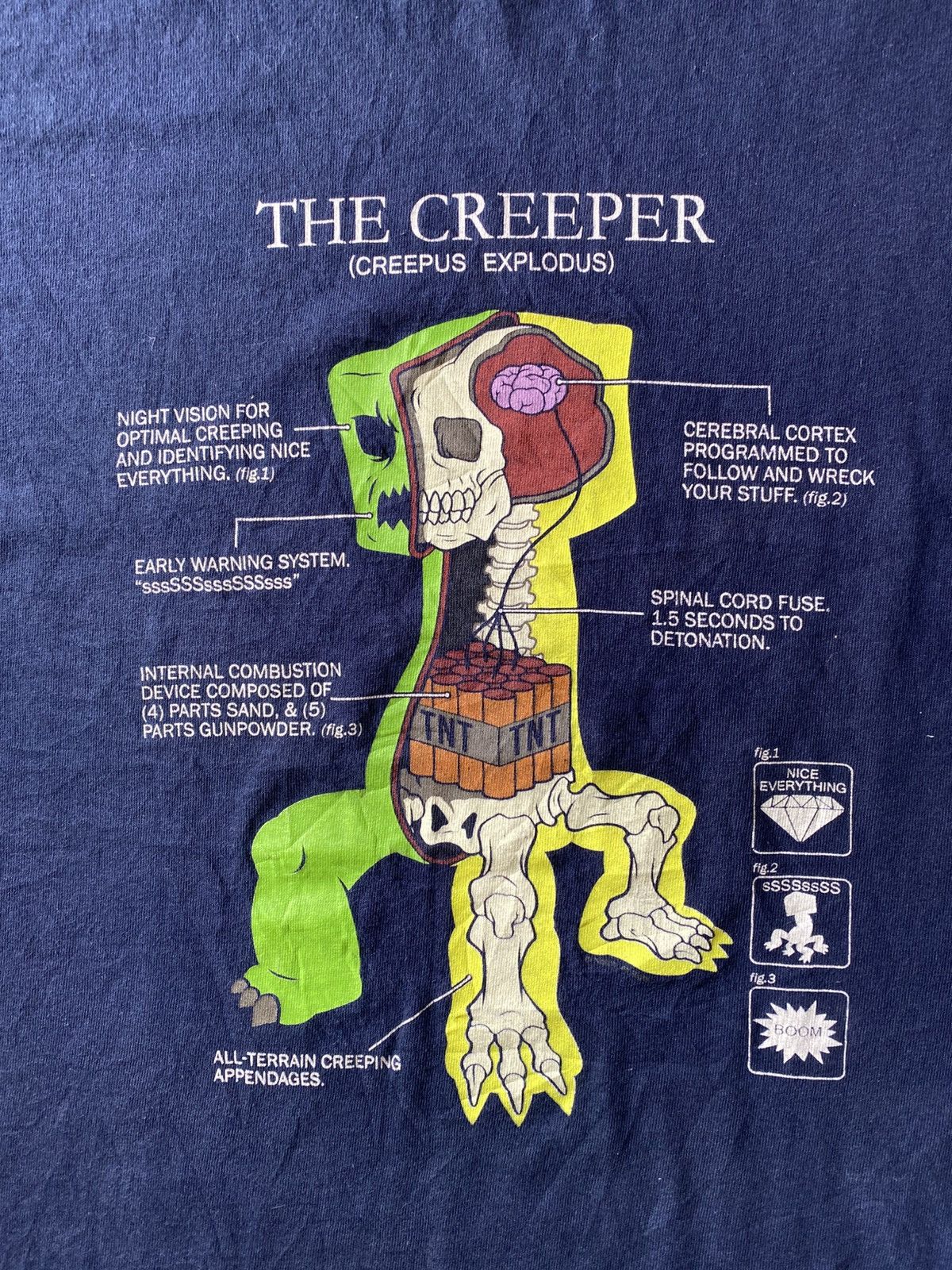 Playstation × Vintage Minecraft Video Game T-shirt Size US L / EU 52-54 / 3 - 2 Thumbnail