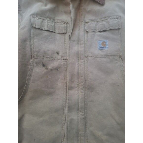 Carhartt Vtg Carhartt Artic Quilt lined Canvas Jacket Corduroy Collar Size US XXL / EU 58 / 5 - 6 Thumbnail