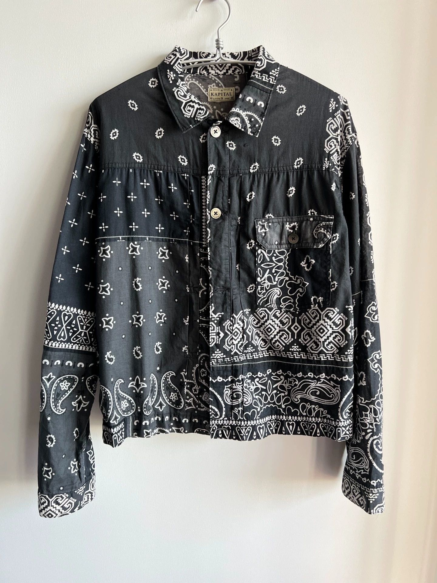 Kapital Kapital Cashew flower shirt jacket Size US XL / EU 56 / 4 - 1 Thumbnail