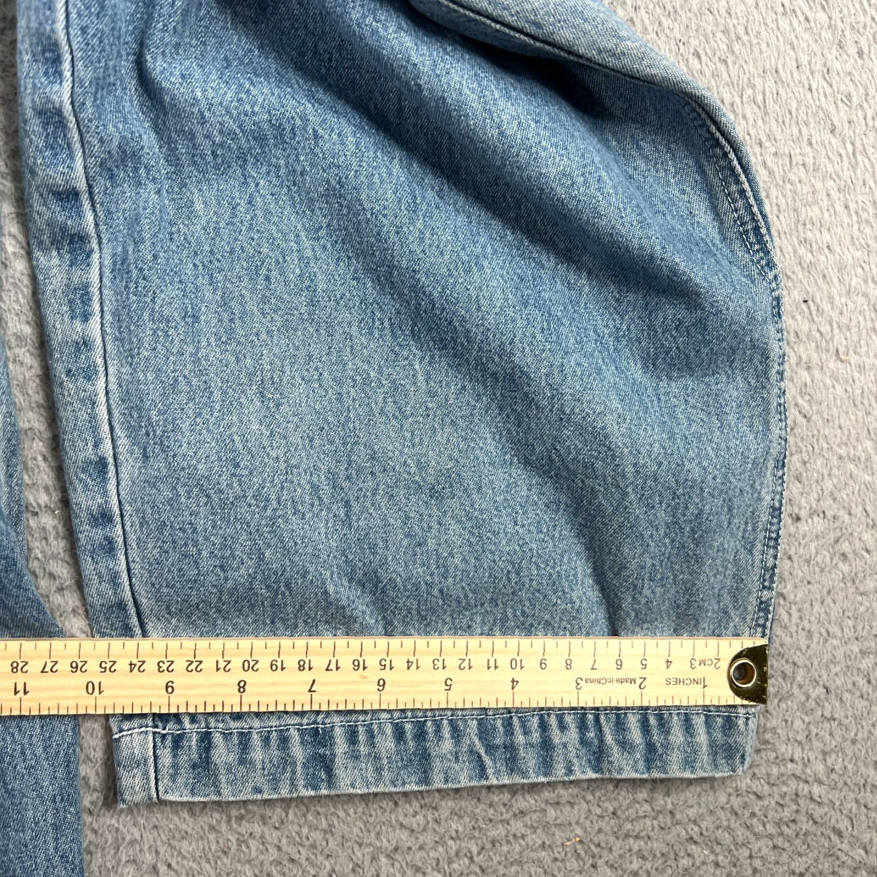 Vintage VINTAGE 90s Looney Tunes Womens Large Tweety Bird Denim Overalls Carpenter Style Fall Spring Summer Winter Size 36" / US 14 / IT 50 - 6 Thumbnail