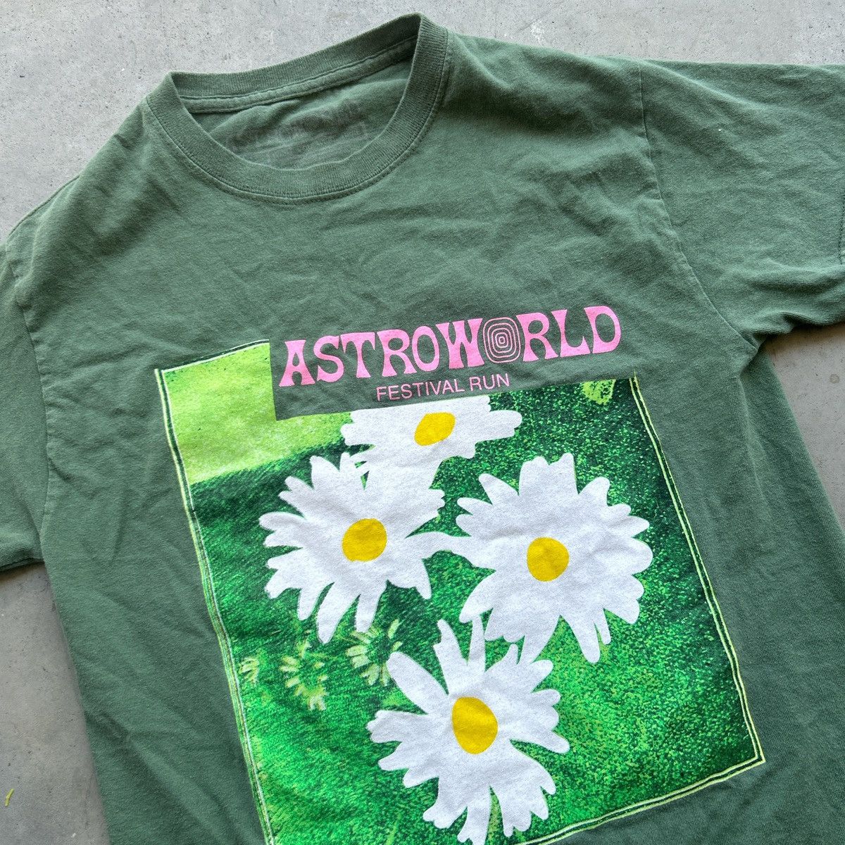 Travis Scott Travis Scott Astroworld Festival Run Shirt Size US S / EU 44-46 / 1 - 3 Thumbnail