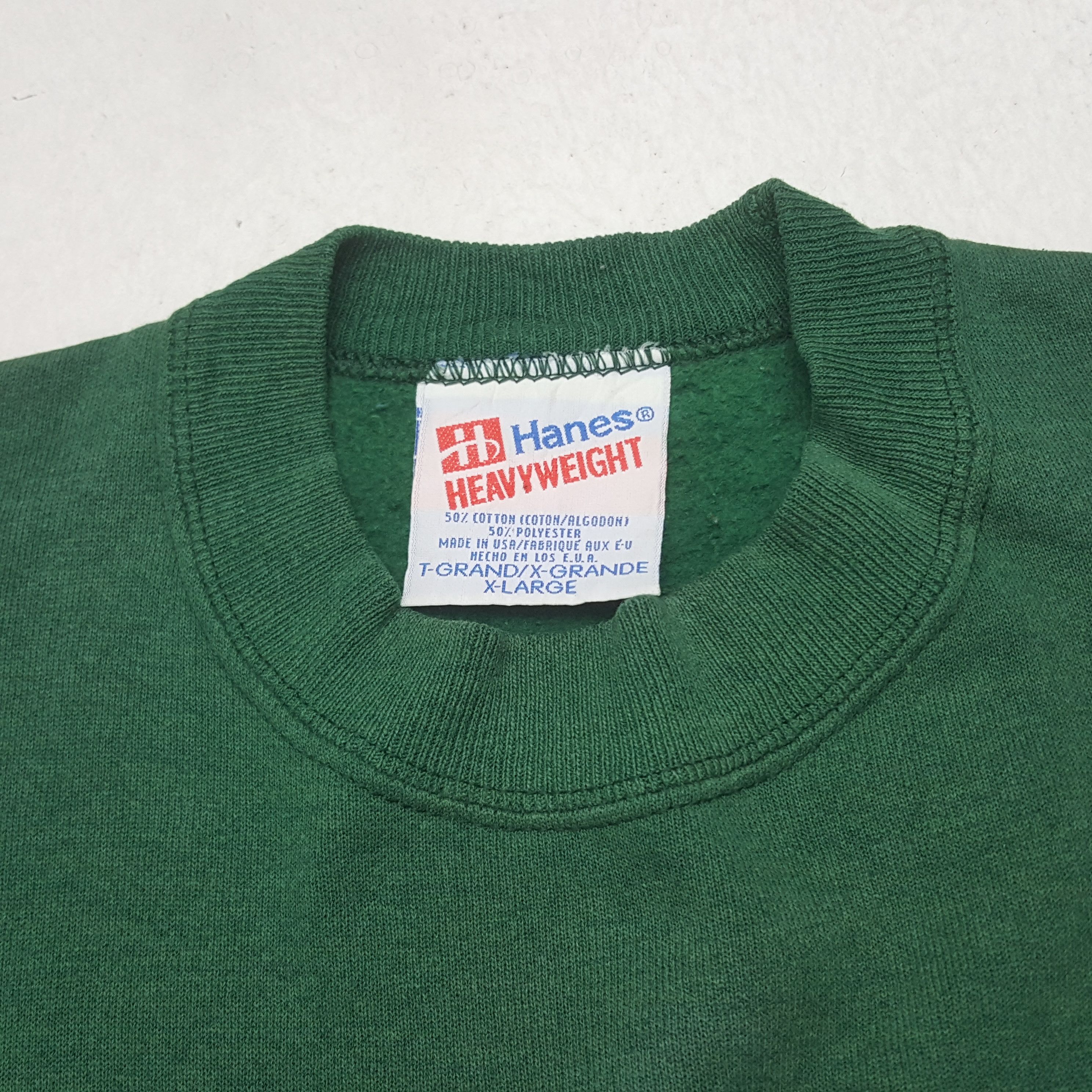 Hanes Vintage Mickey Mouse Disney Cartoon Sweatshirt RR6 Size US XL / EU 56 / 4 - 4 Thumbnail