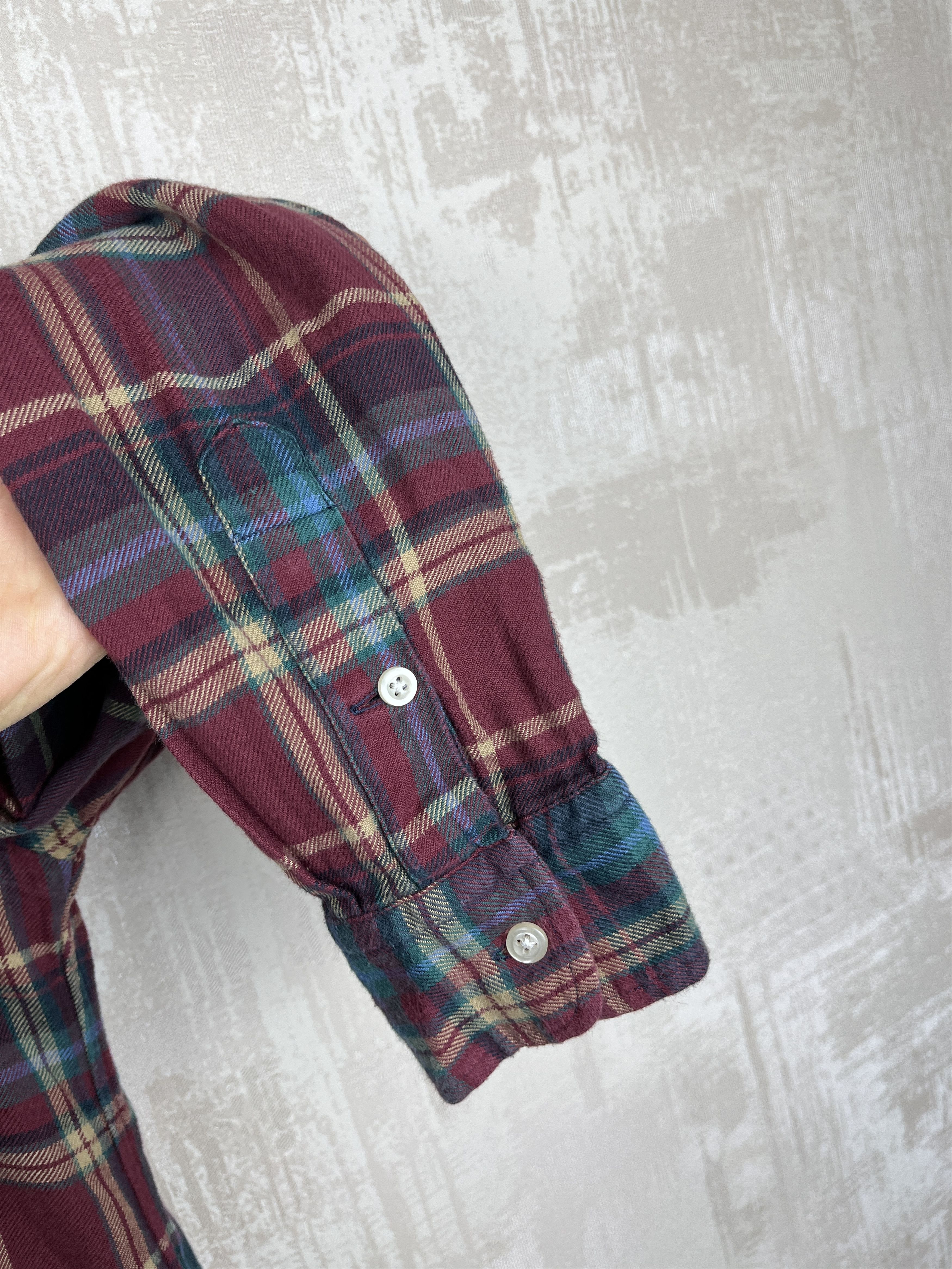 Ralph Lauren Ralph Lauren Check Plaid Flannel Long Sleeve Shirt Size S-M Size US M / EU 48-50 / 2 - 11 Thumbnail