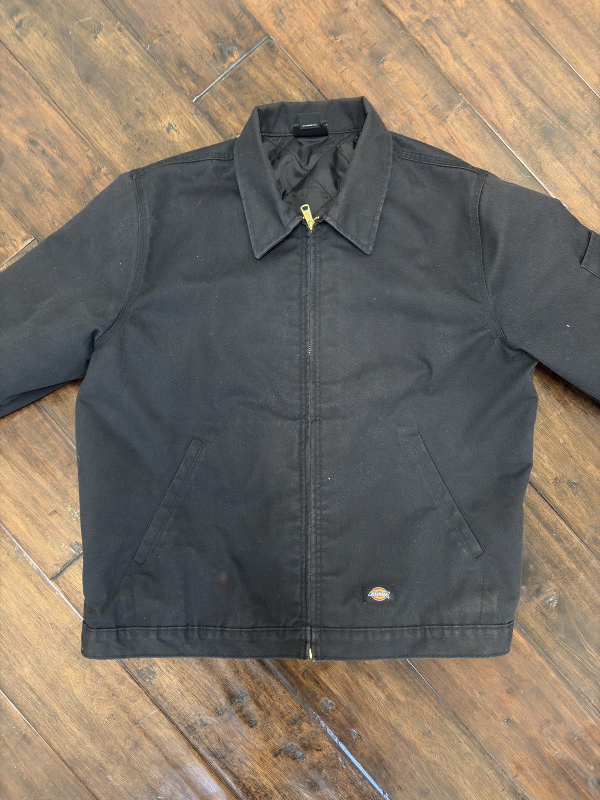 Dickies Black Vintage Dickies Work Jacket Size US L / EU 52-54 / 3 - 1 Thumbnail