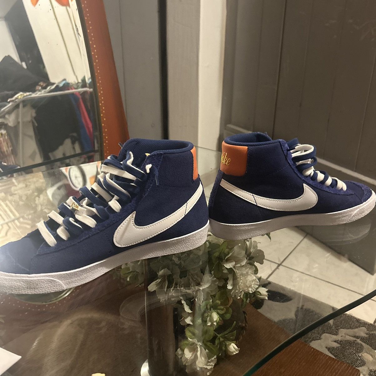 Nike Nike Blazer Mid '77 Royal Blue Size US 10.5 / EU 43-44 - 6 Thumbnail