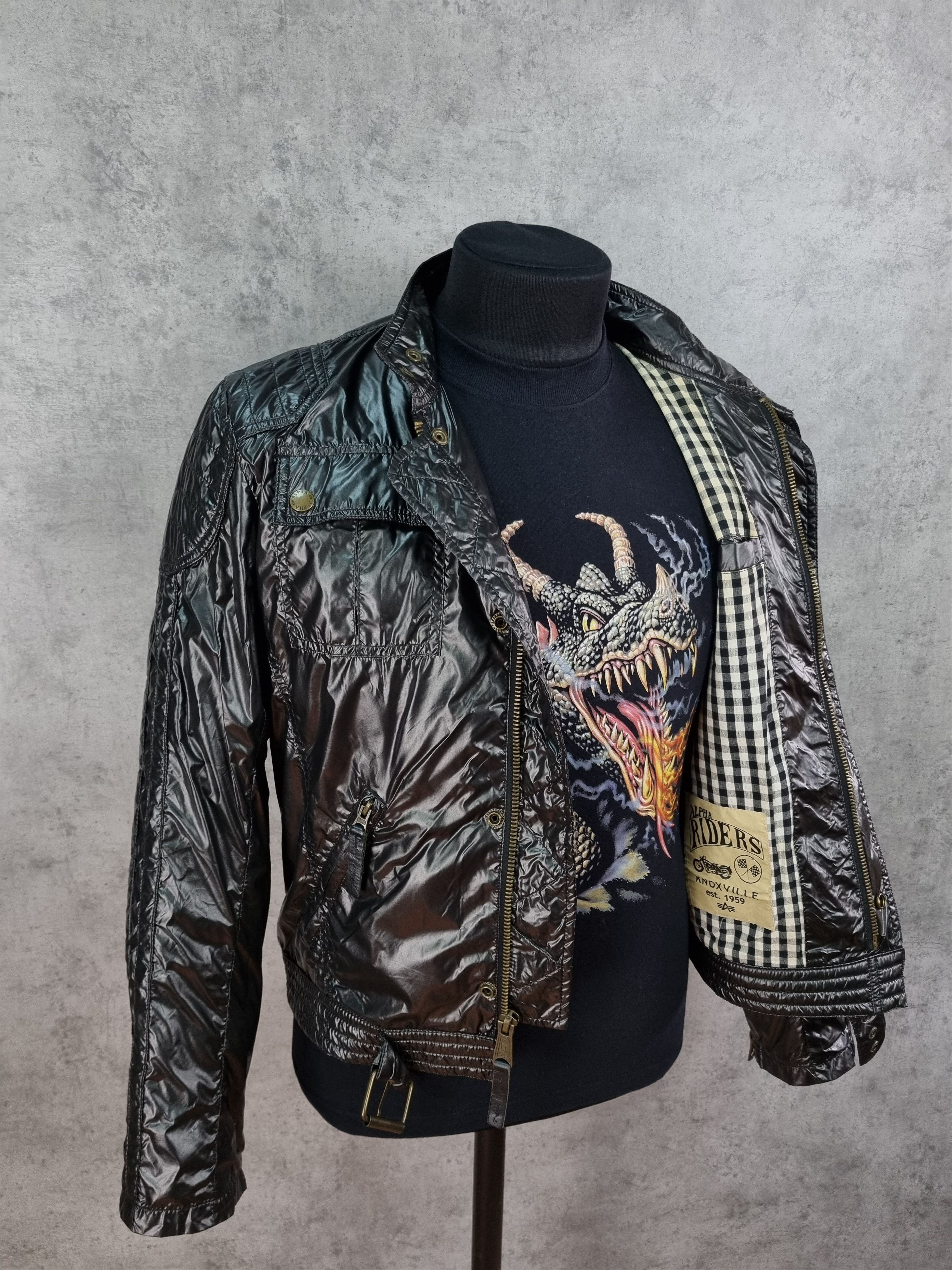 Alpha Industries Alpha Riders Knoxville US Military Biker Jacket Size US M / EU 48-50 / 2 - 12 Thumbnail
