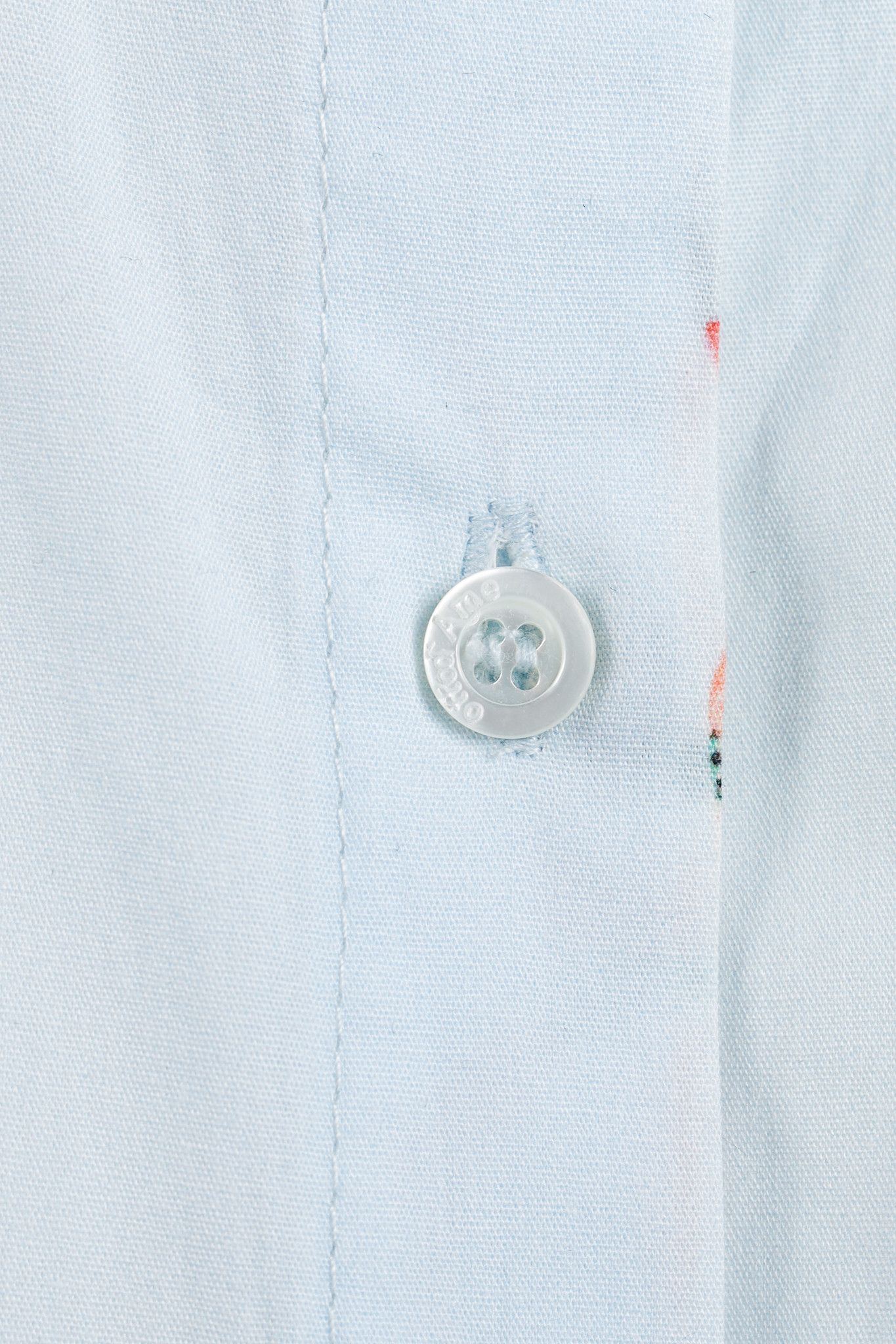 Designer Ottod’Ame Swimmers Blue Sleeveless Poplin Shirtdress Size L / US 10 / IT 46 - 8 Thumbnail