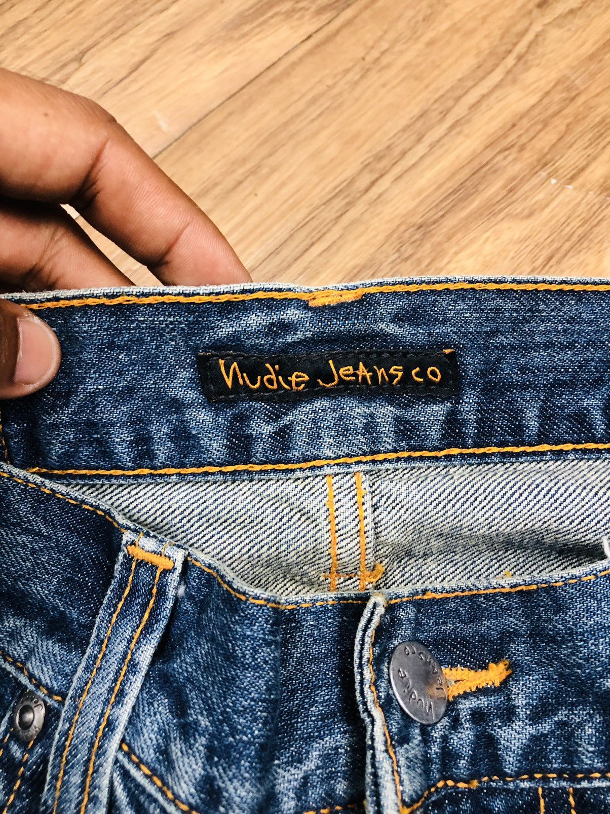 Nudie Jeans Distressed Nudie Jeans (33) Size US 32 / EU 48 - 12 Thumbnail