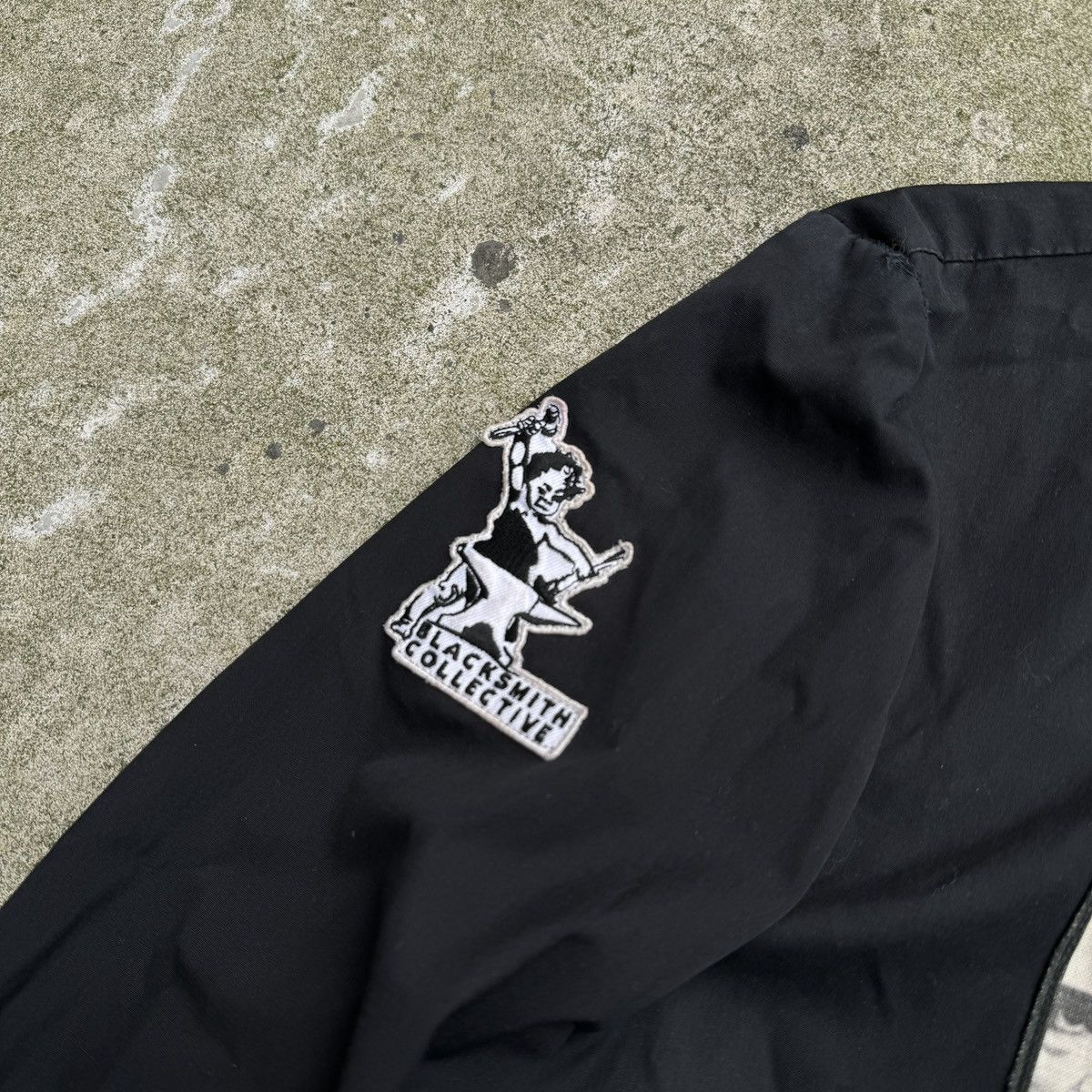 Vintage 80s Faded Zip Up Work Jacket Thrashed Grunge ERD Size US L / EU 52-54 / 3 - 11 Thumbnail