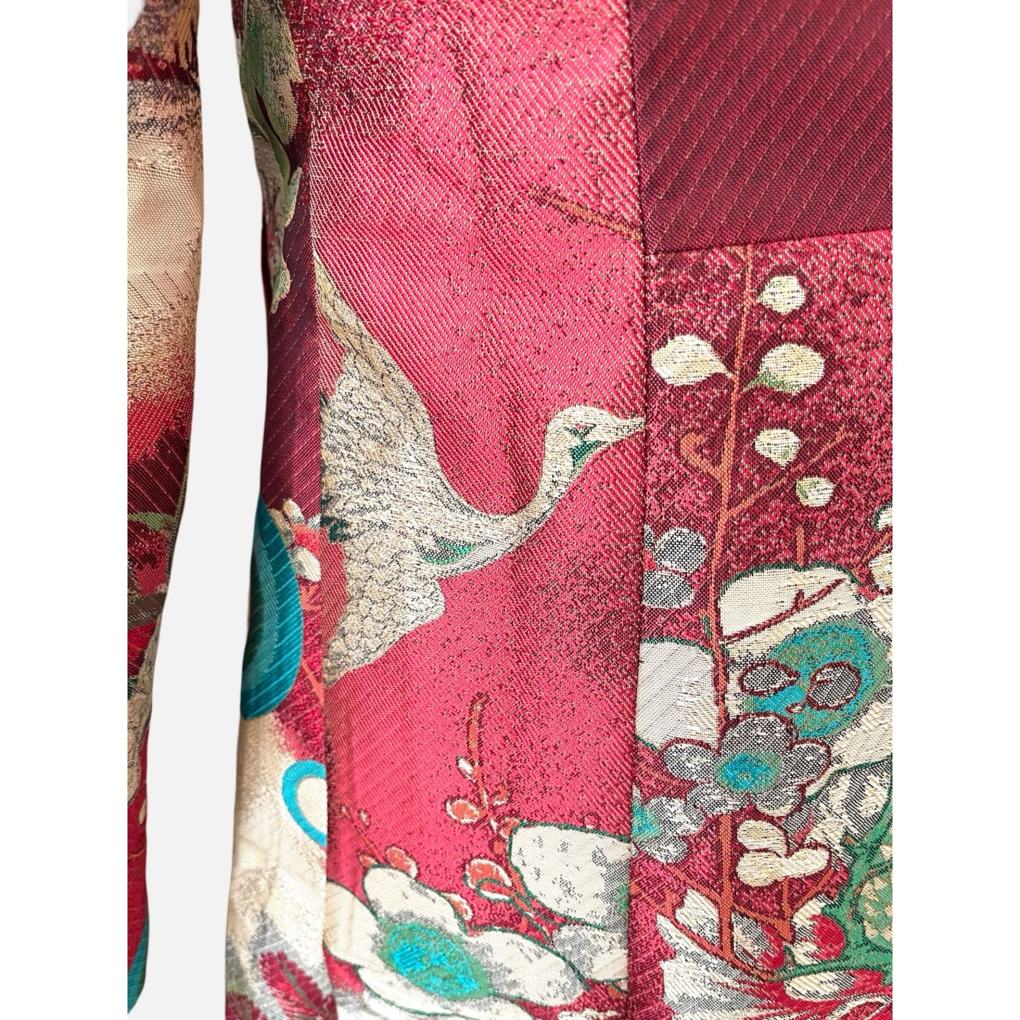 Desigual DESIGUAL size EU38 ( runs smaller) pink colorful coat Size XS / US 0-2 / IT 36-38 - 4 Thumbnail