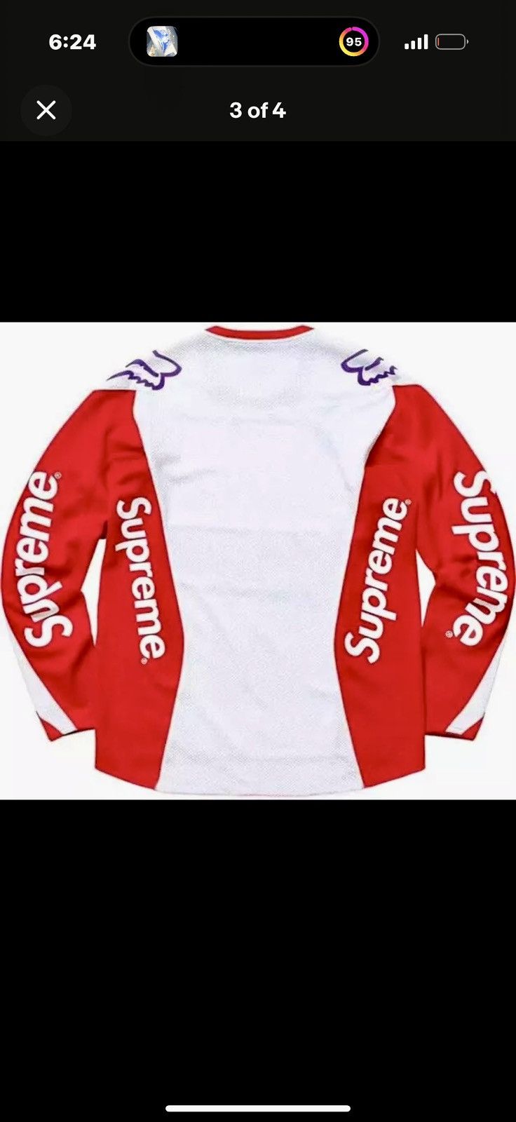 Fox Racing × Supreme Supreme x Fox racing motocross jersey Size US M / EU 48-50 / 2 - 4 Thumbnail