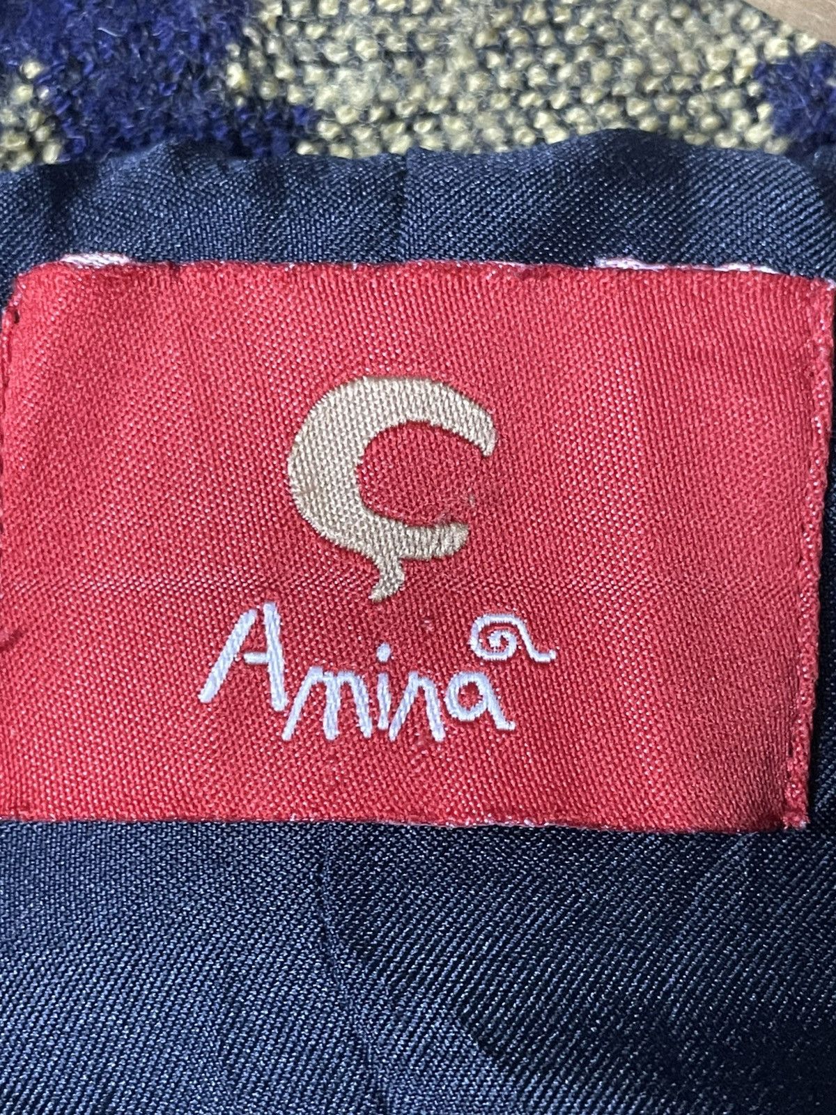 Japanese Brand × Vintage AMINA Brand Native Design Hooded Jacket (99) Size US XXS / EU 40 - 6 Thumbnail